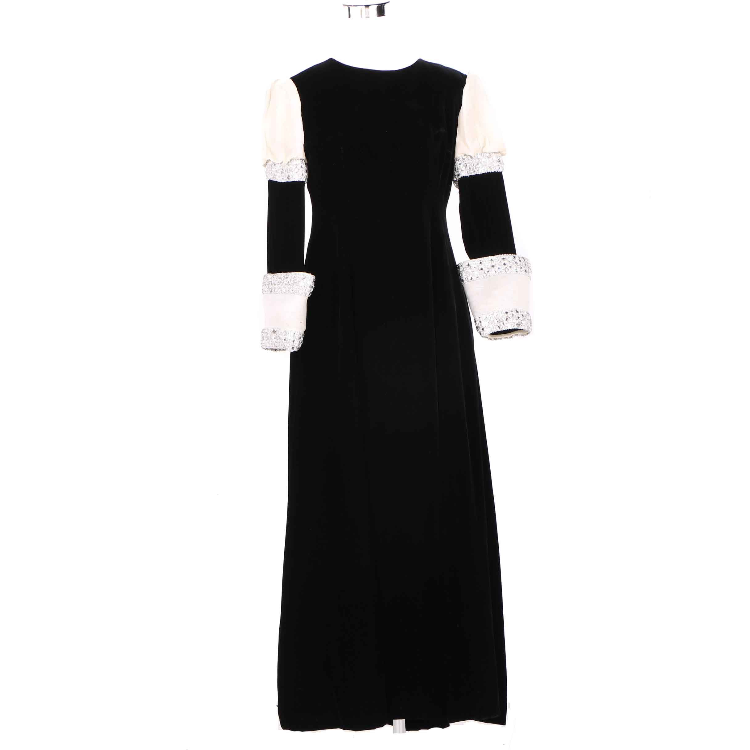 Eloise Curtis for David Styne Vintage Evening Gown