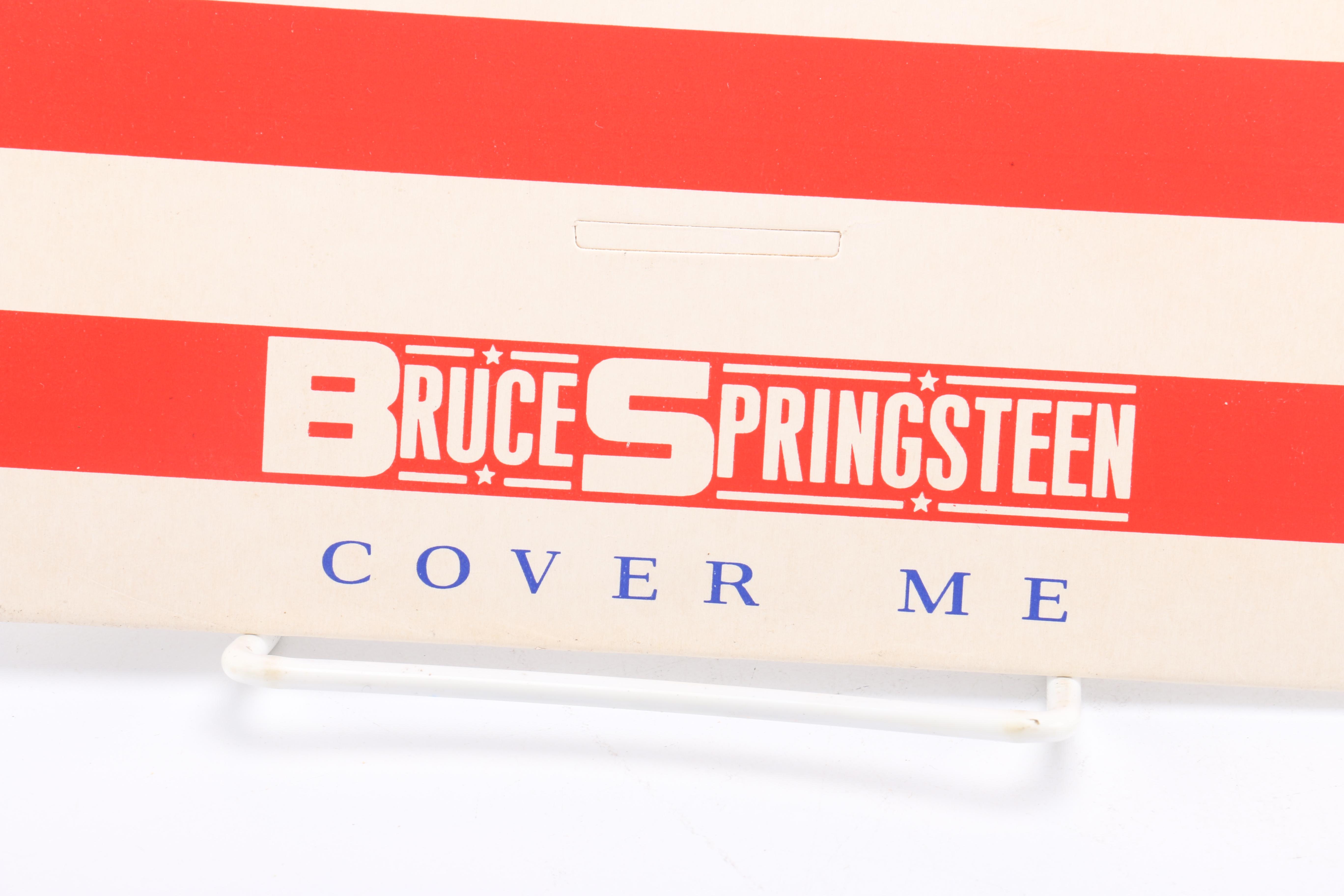 Bruce Springsteen Die-Cut "Cover Me" Picture Disc and Stand