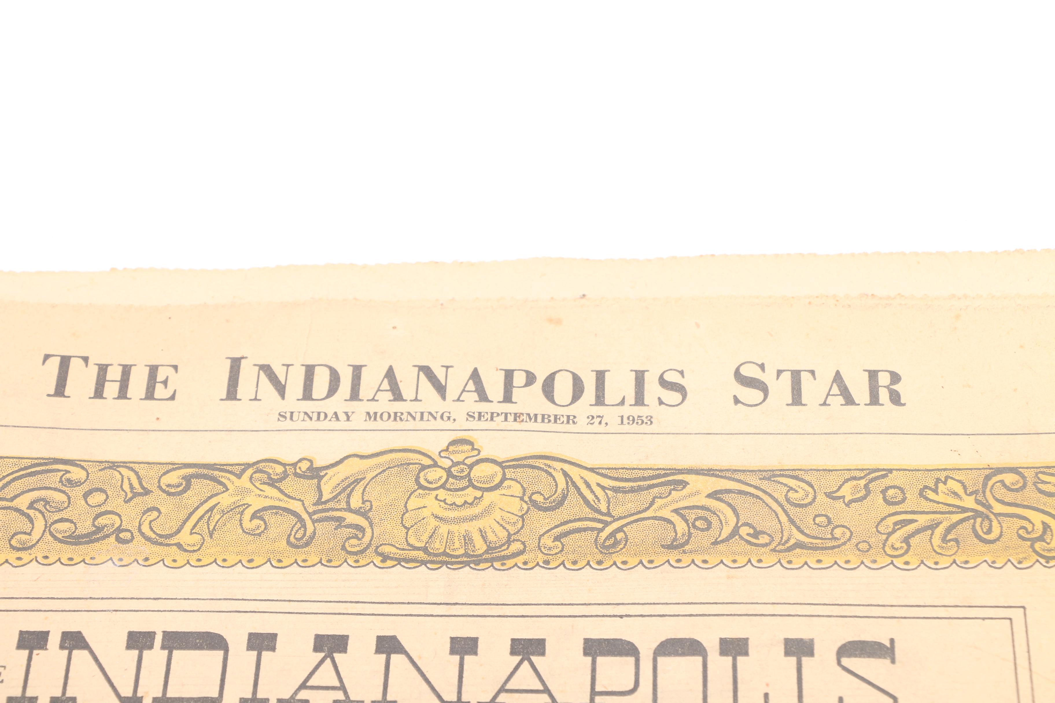 Assorted Headlines from "The Indianapolis Star"