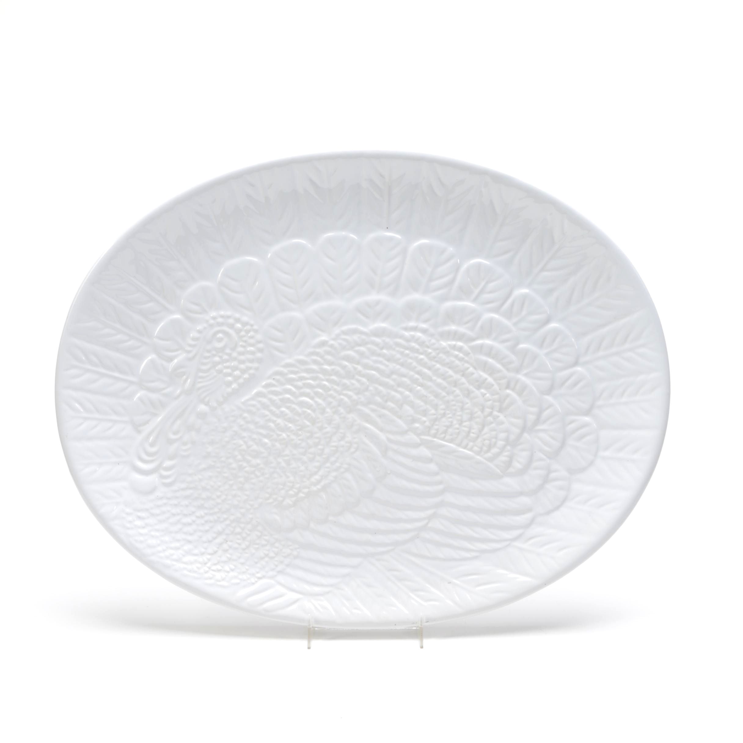 Ceramic Certified International Turkey Platter