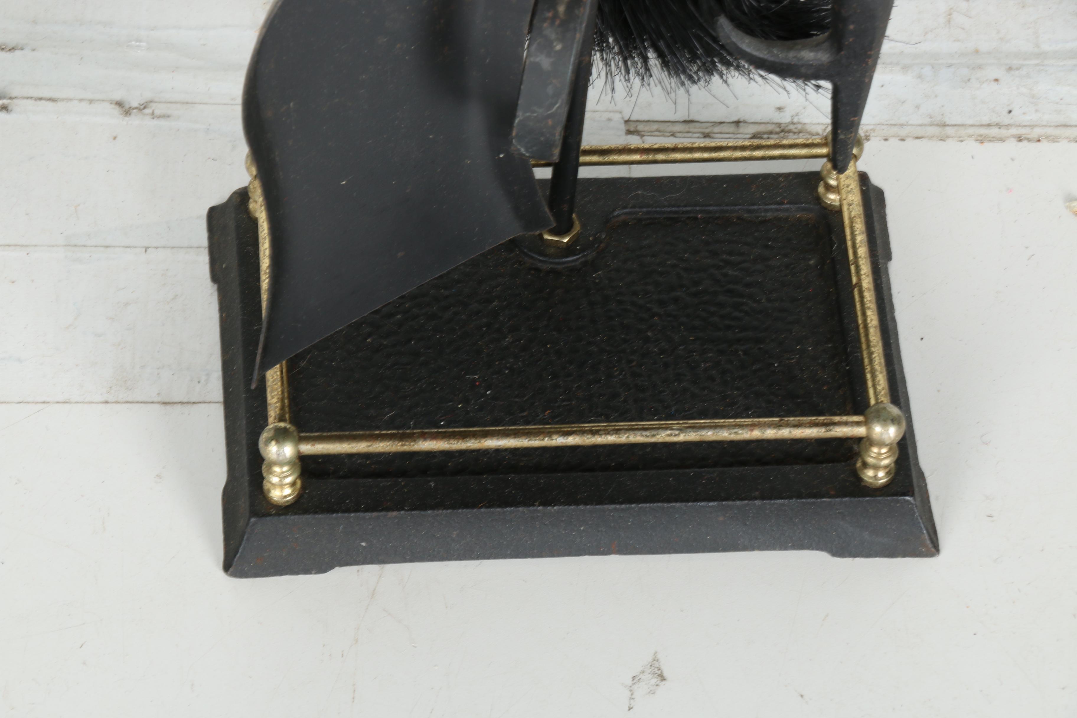 Gilded Finial Fireplace Set