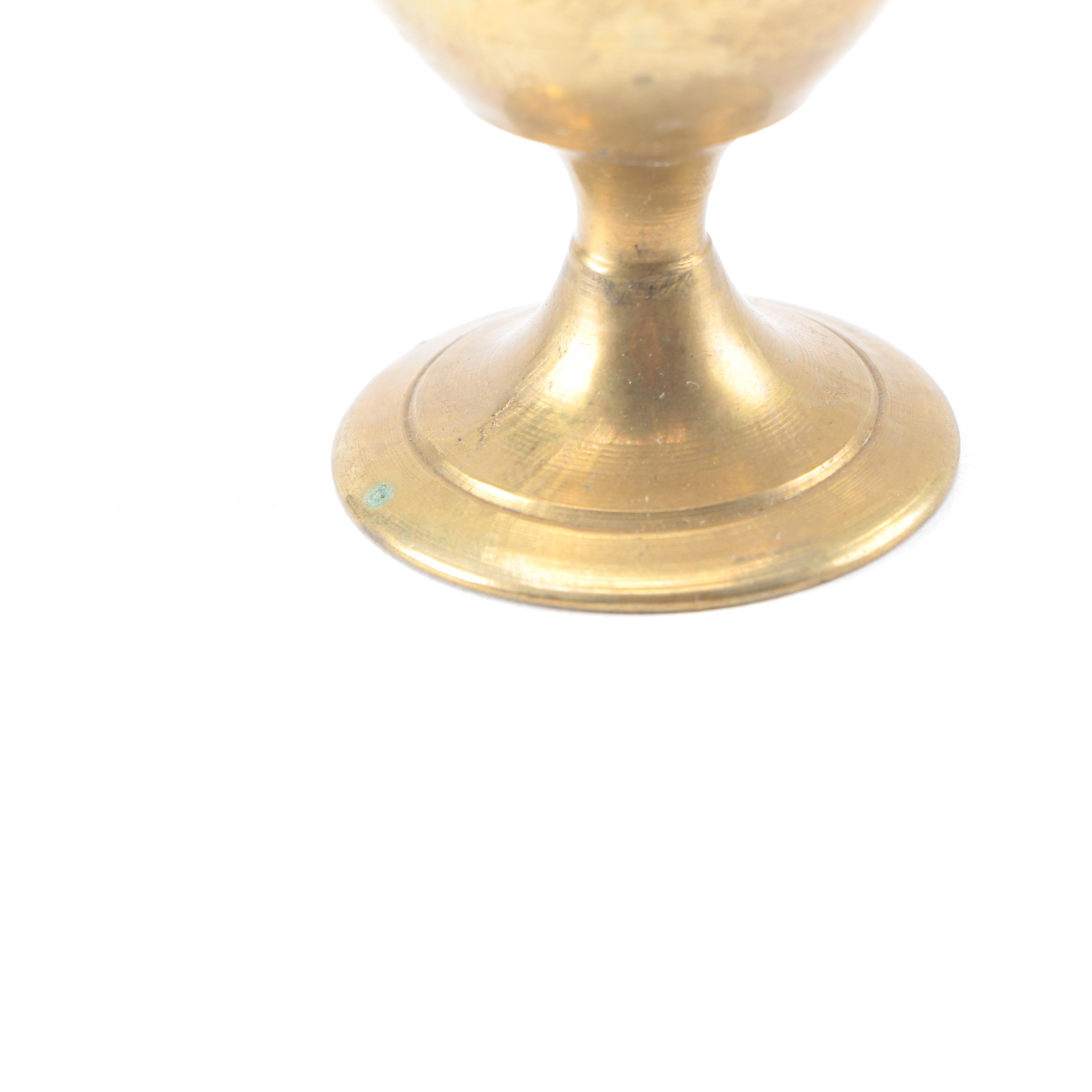 Vintage Brass Drinking Vessels