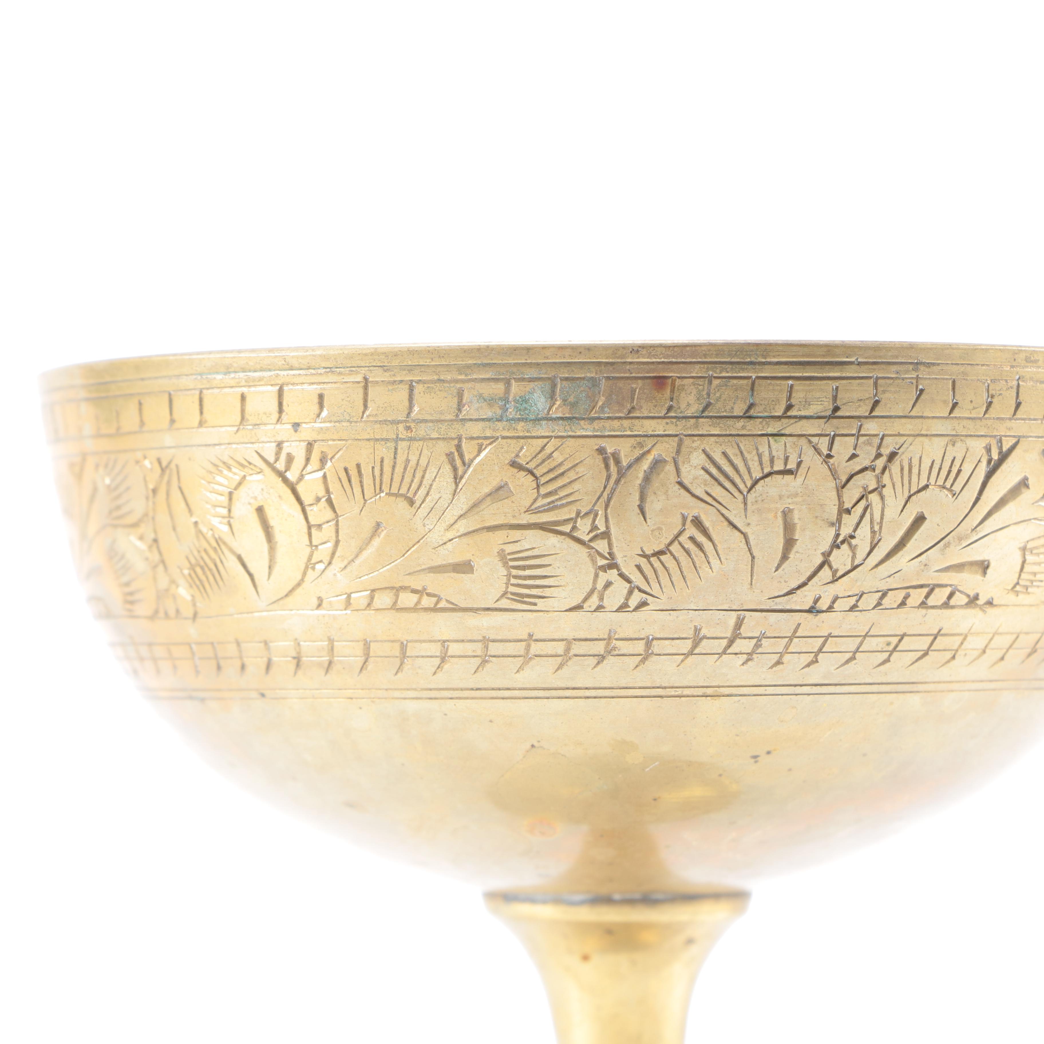 Vintage Brass Drinking Vessels