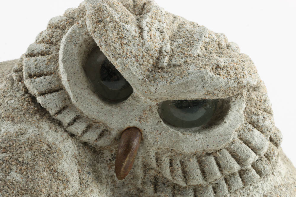 Mid-Century Owl Sculpture by California Artist Lou Rankin