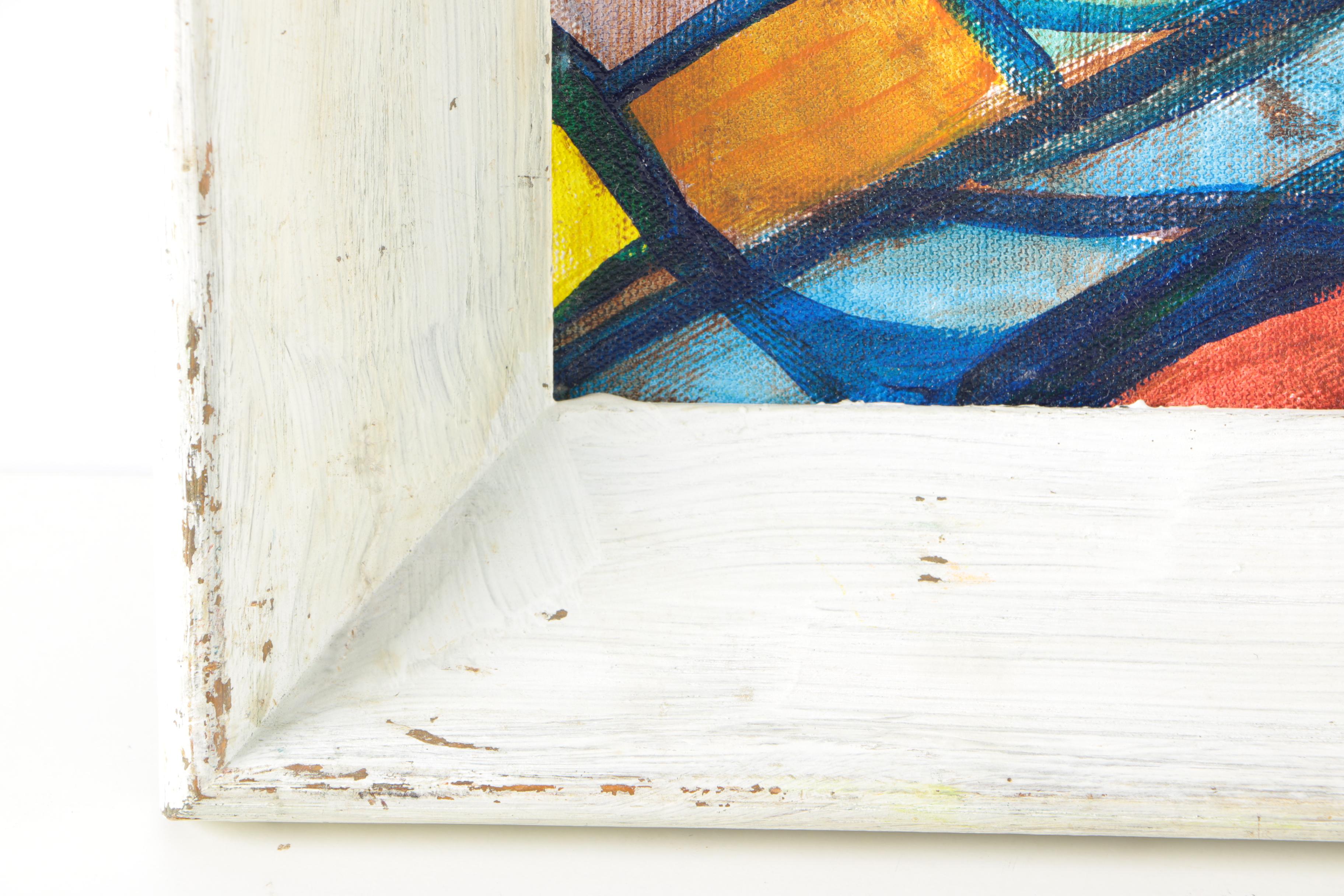 Nowak Abstract Painting on Canvas