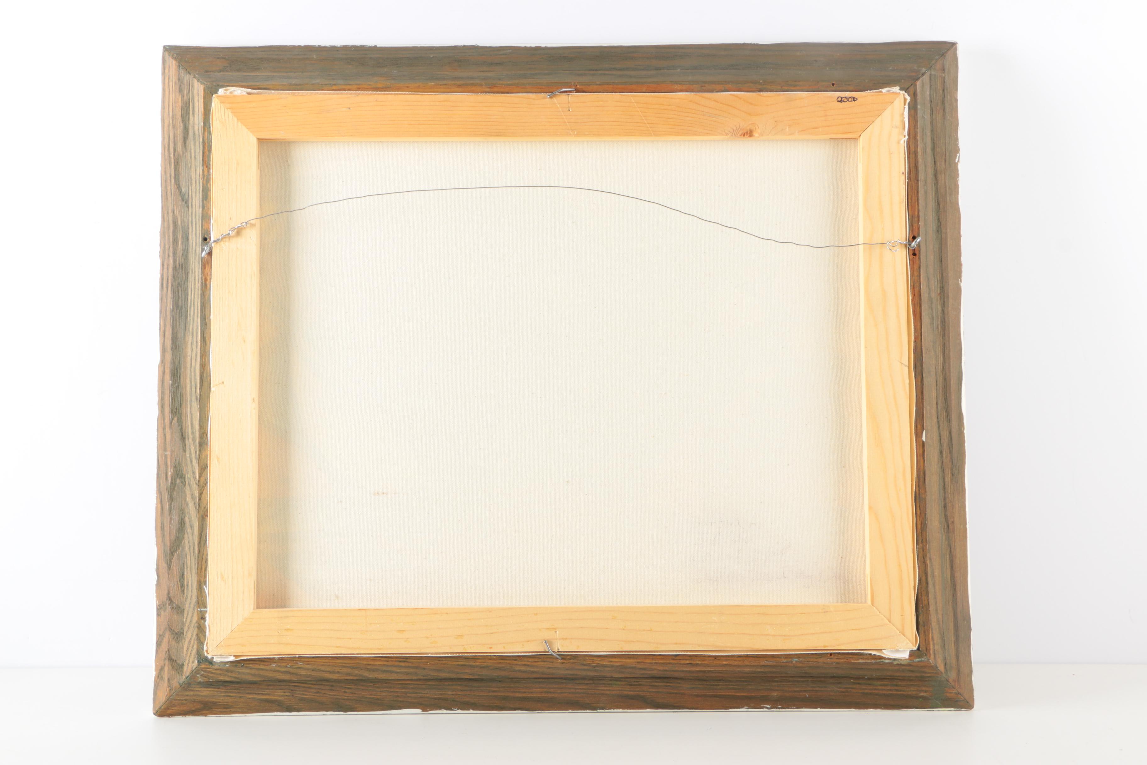 Nowak Abstract Painting on Canvas