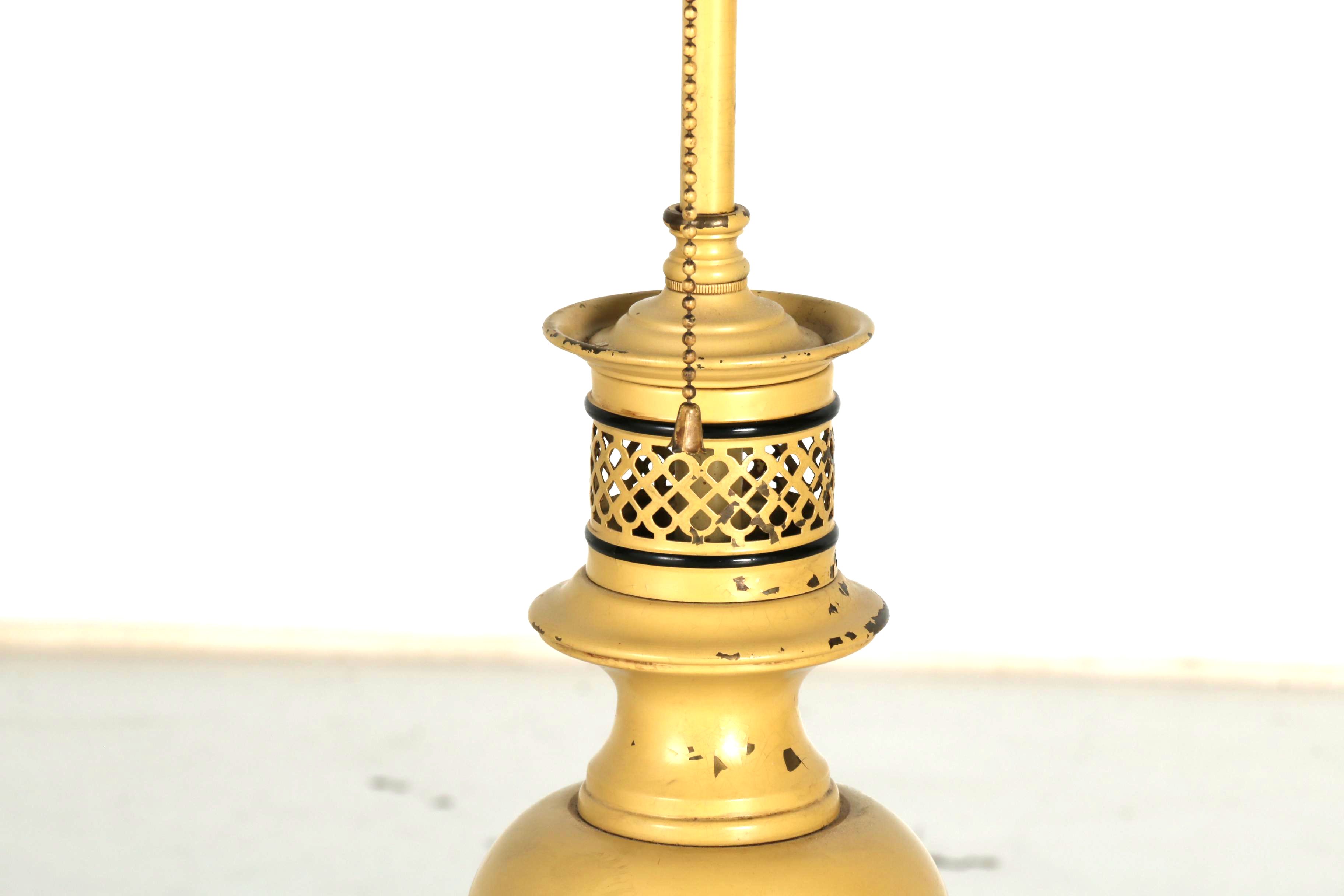 Painted Dual Socket Steel Table Lamps