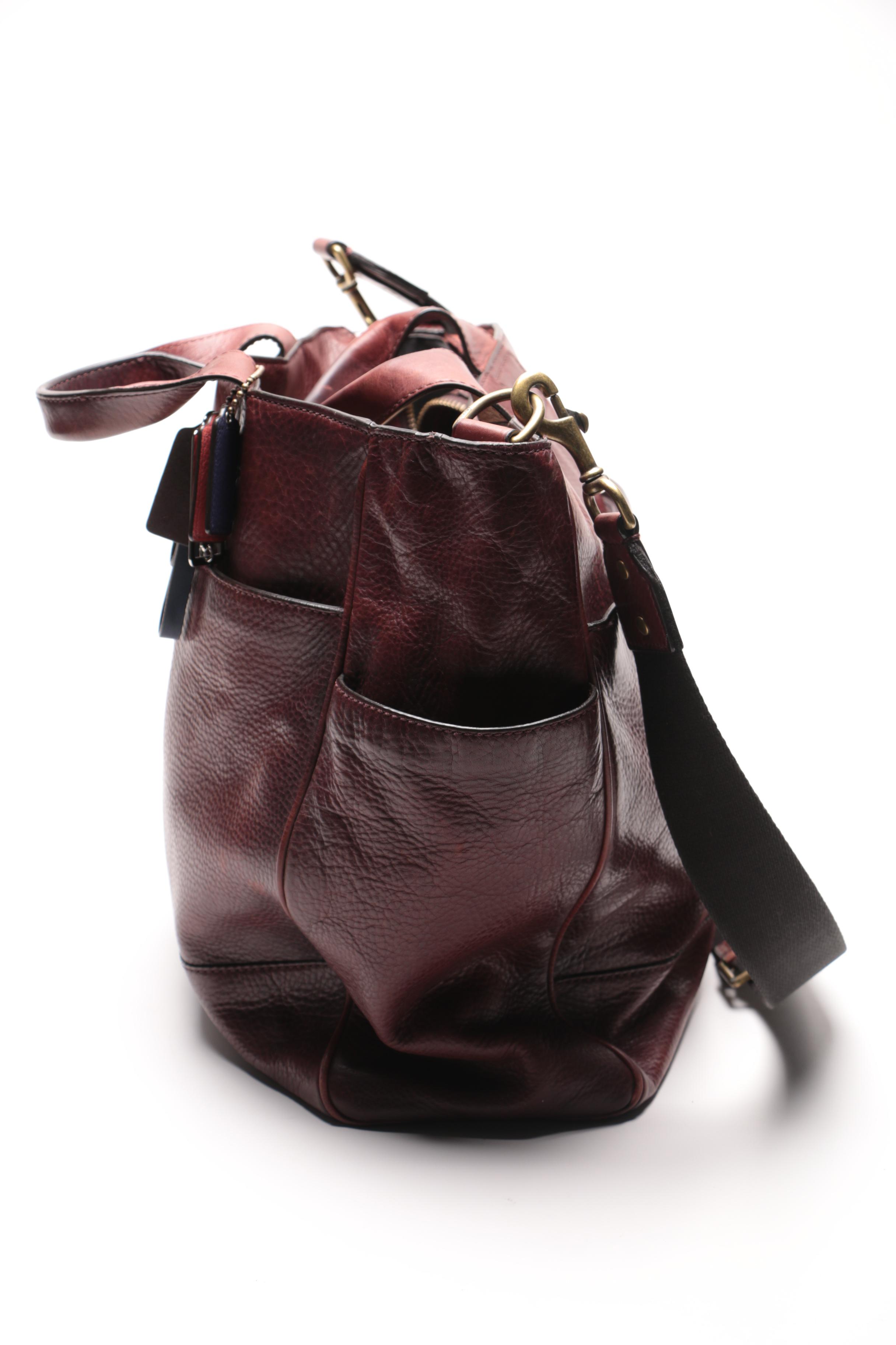 Coach Bleeker Leather Utility Tote