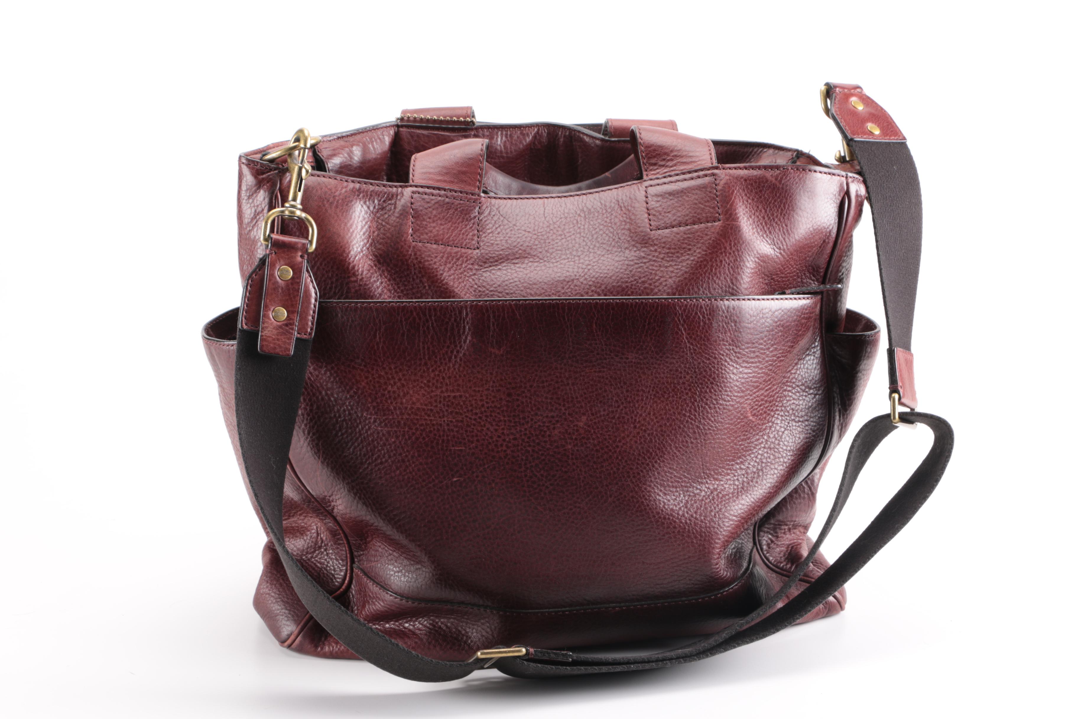 Coach Bleeker Leather Utility Tote