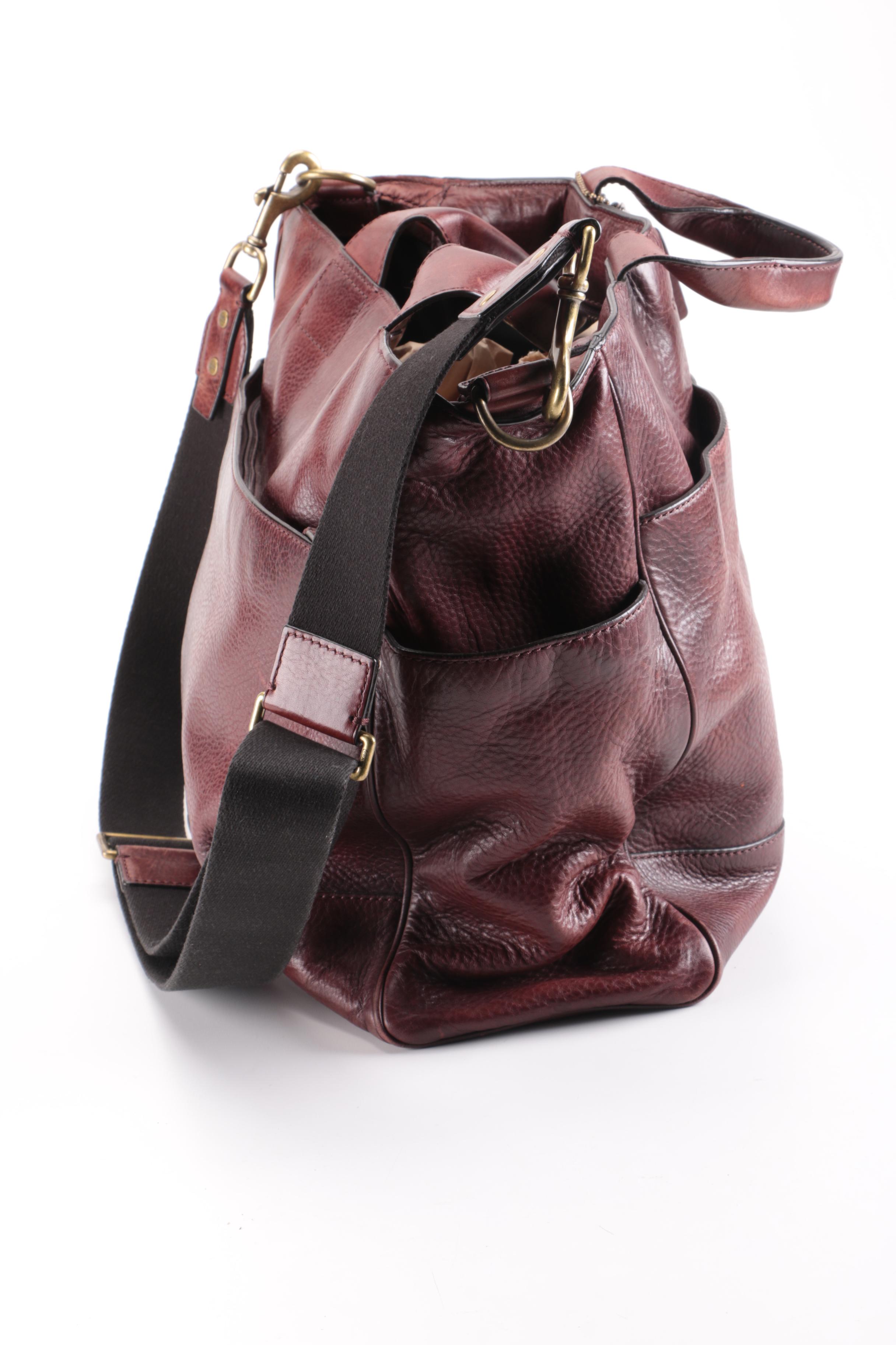 Coach Bleeker Leather Utility Tote