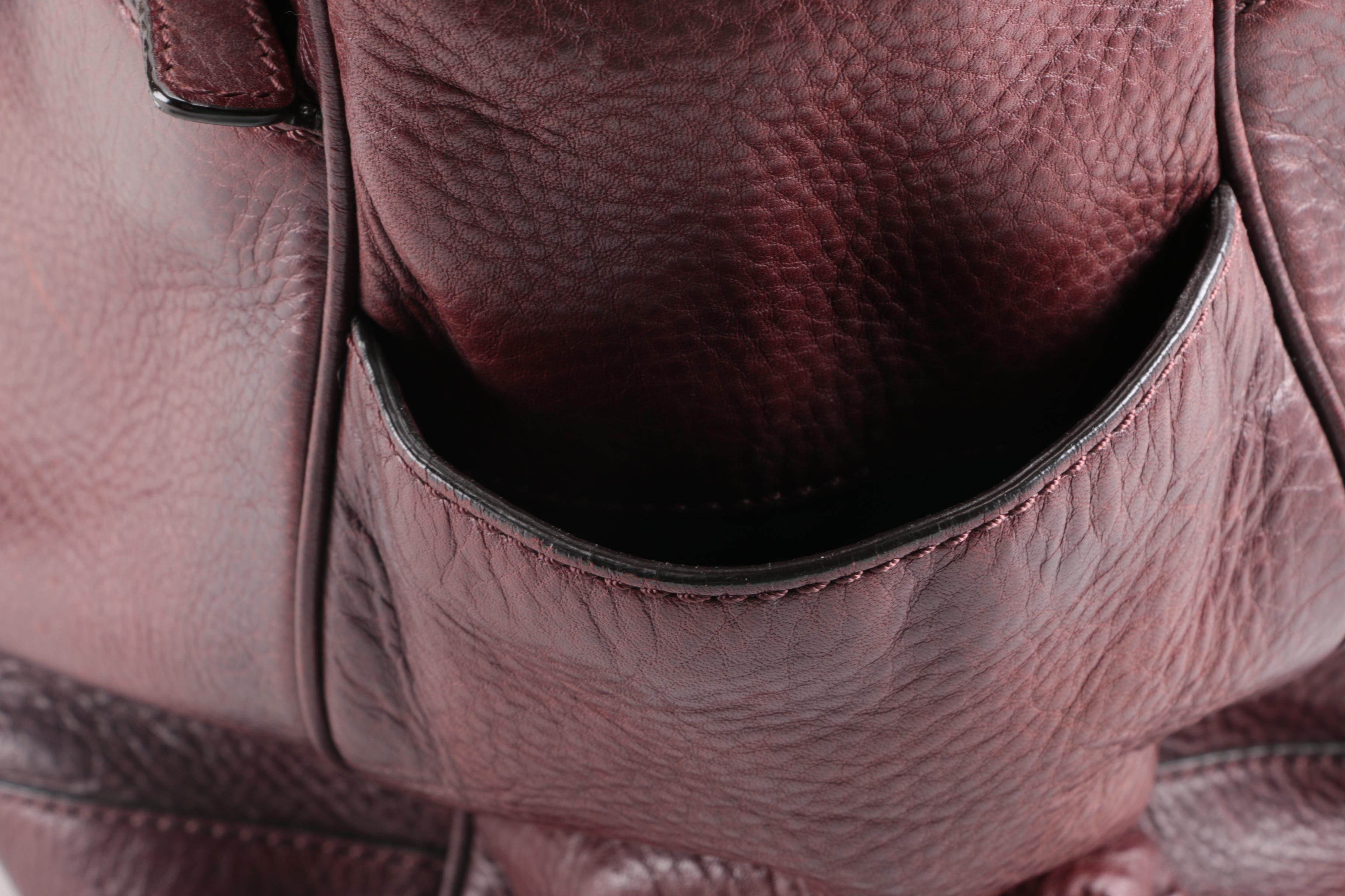 Coach Bleeker Leather Utility Tote