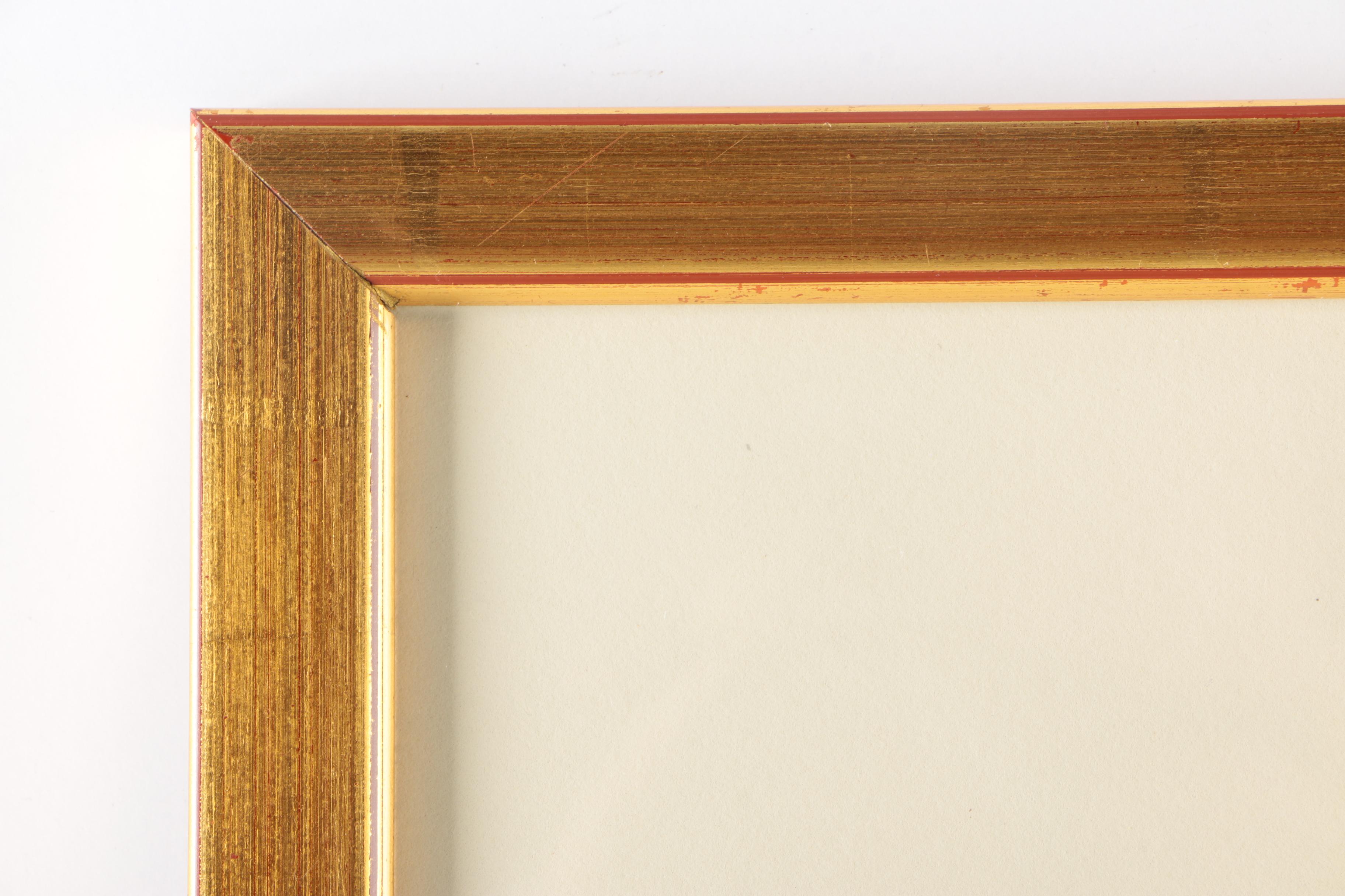 Johnny Friedlaender Limited Edition Aquatint Etching on Paper of Abstract Composition