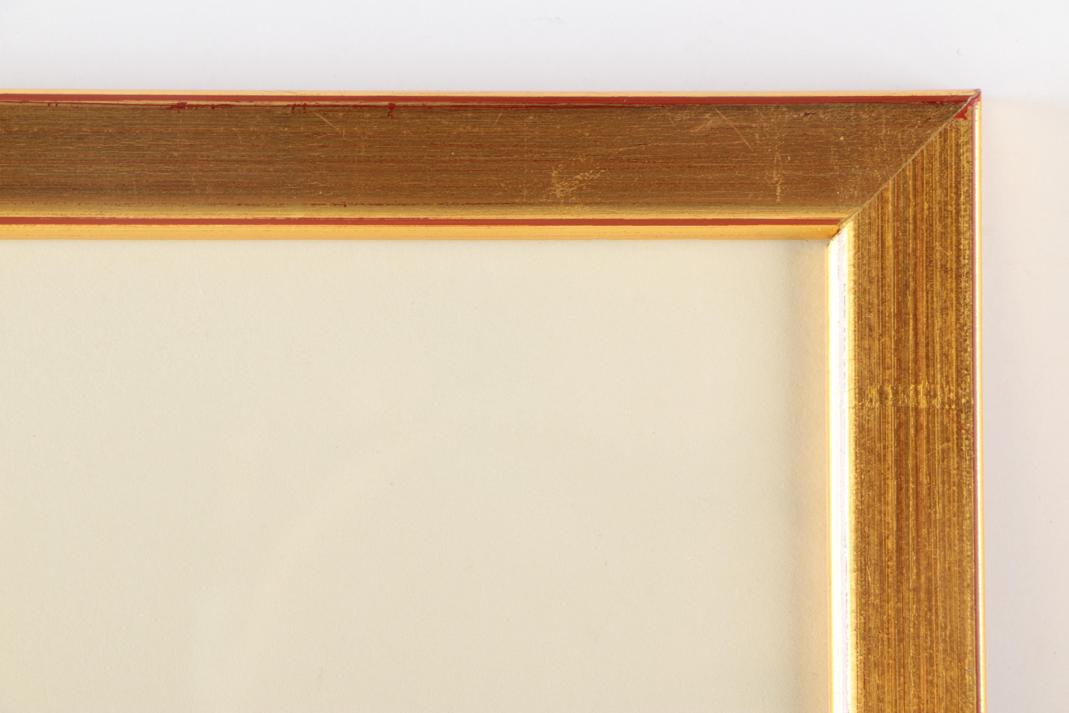 Johnny Friedlaender Limited Edition Aquatint Etching on Paper of Abstract Composition