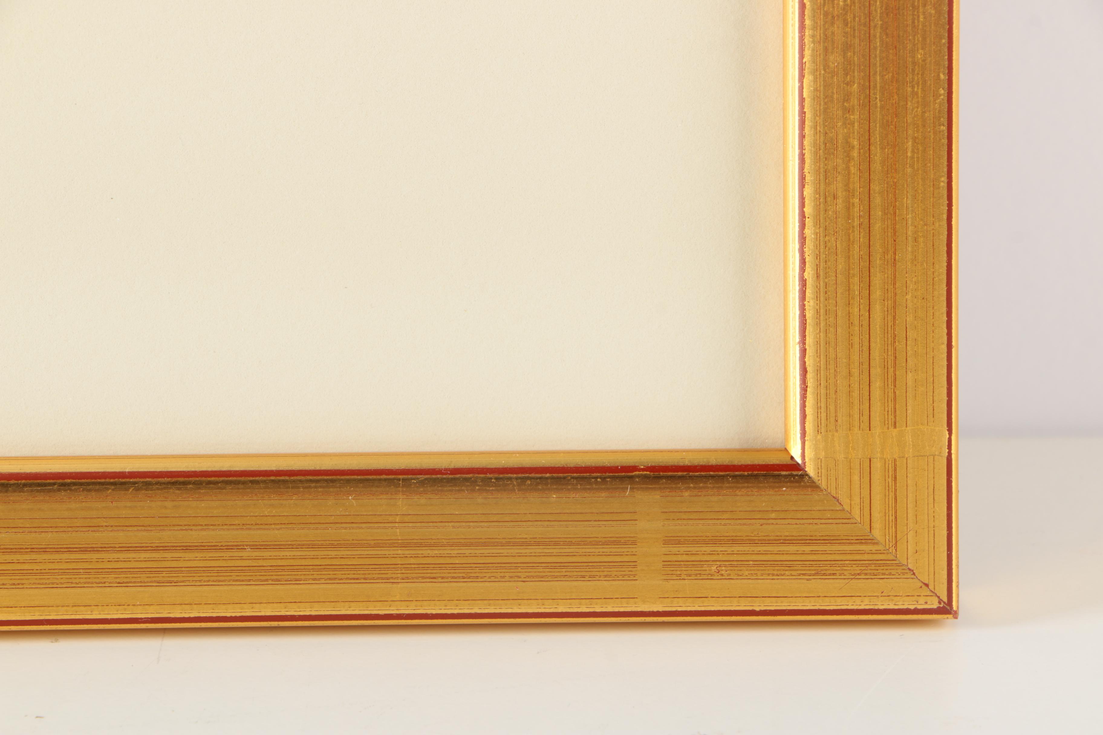 Johnny Friedlaender Limited Edition Aquatint Etching on Paper of Abstract Composition