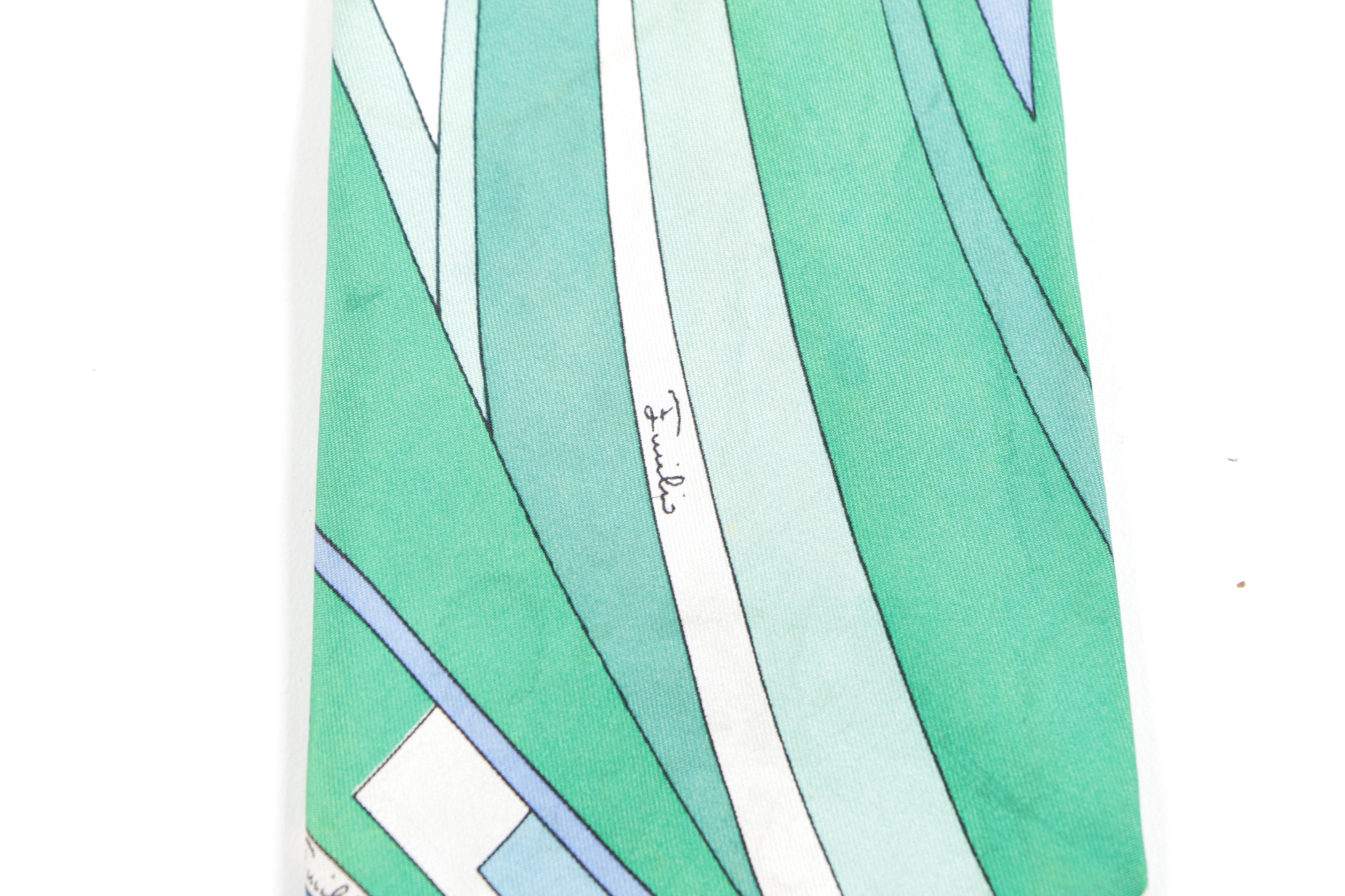 Hermès, Pucci, Lanvin and Paul Smith Neckties