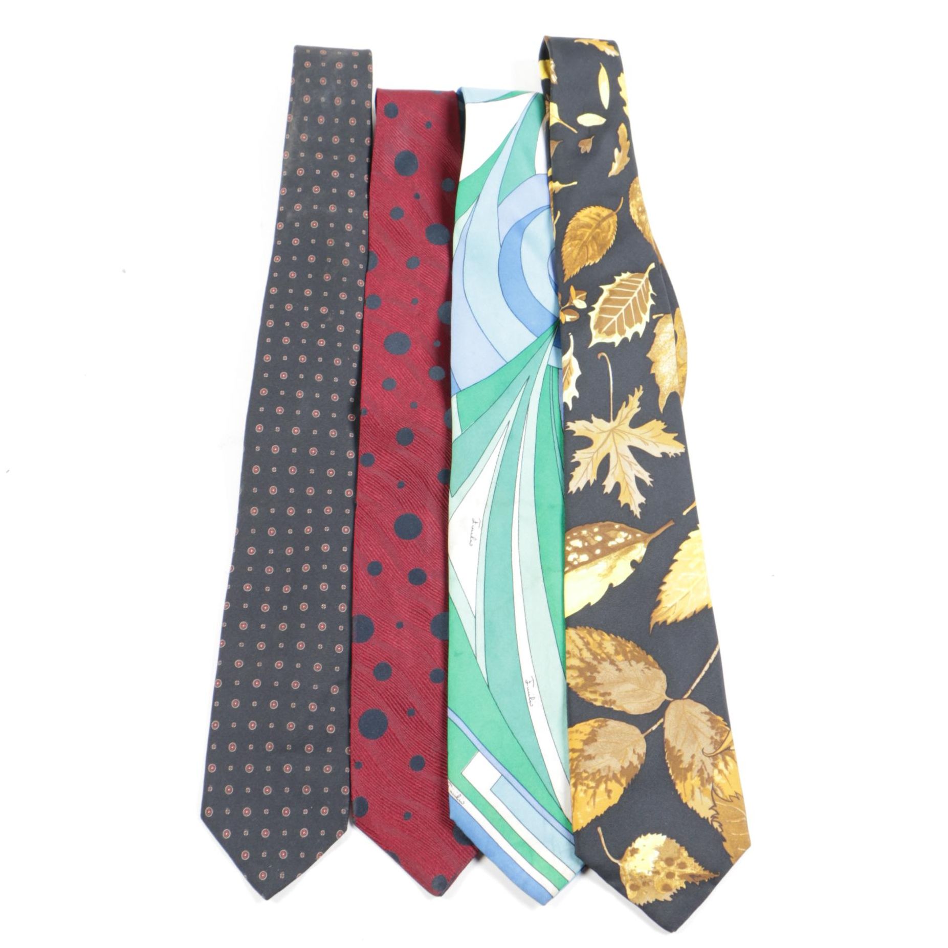 Hermès, Pucci, Lanvin and Paul Smith Neckties