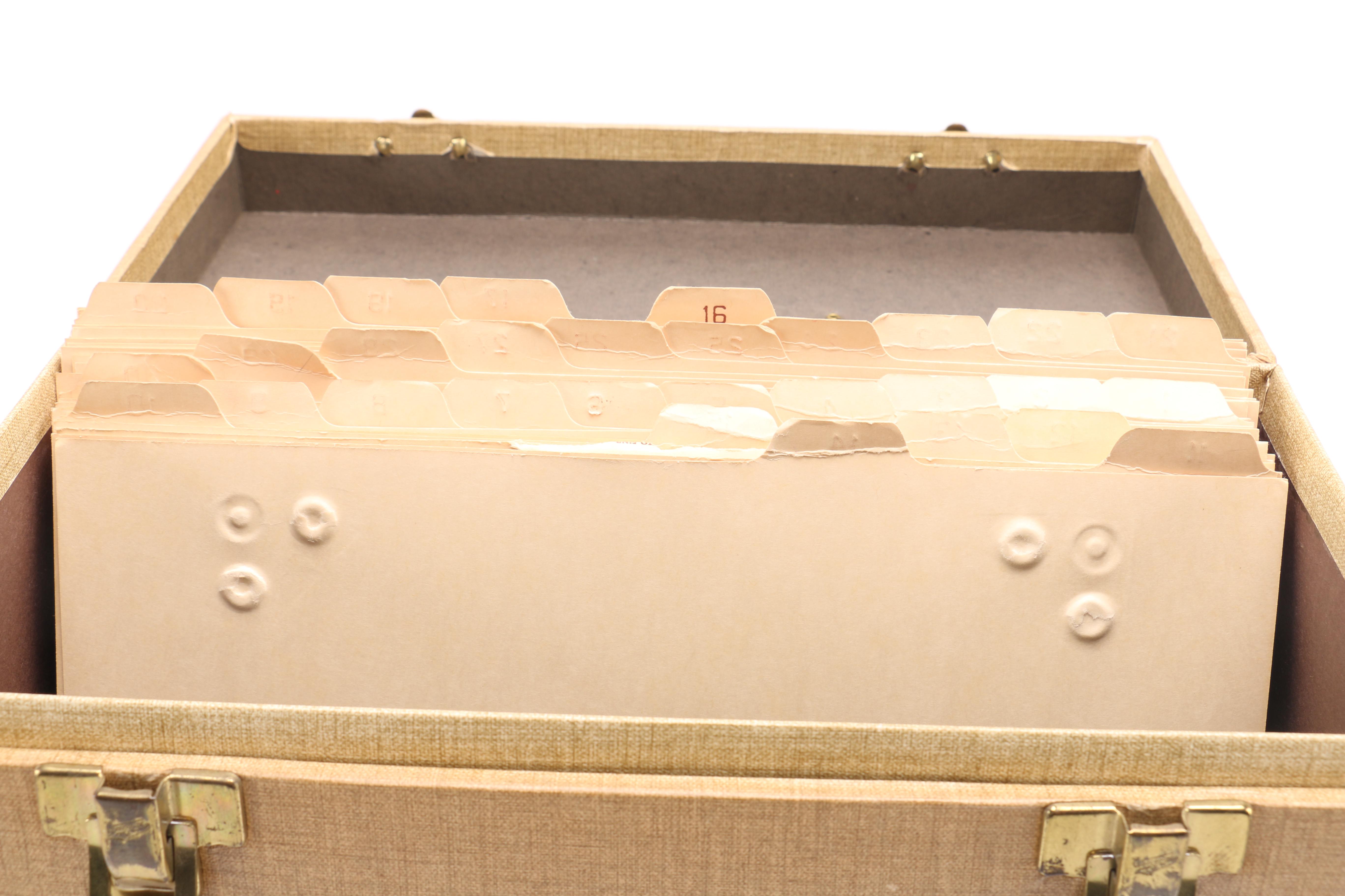 Vintage 45 rpm Record Cases