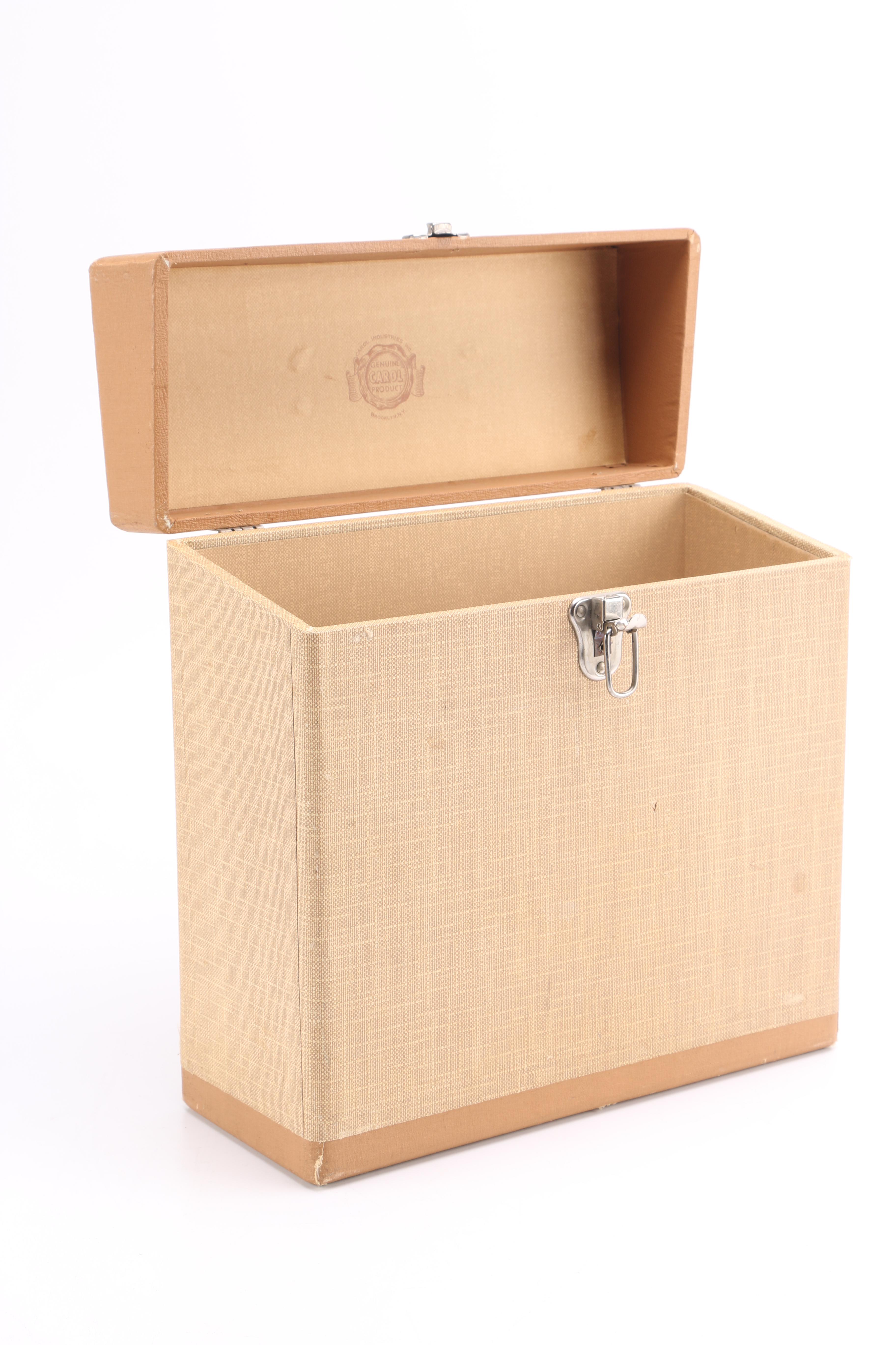 Vintage 45 rpm Record Cases