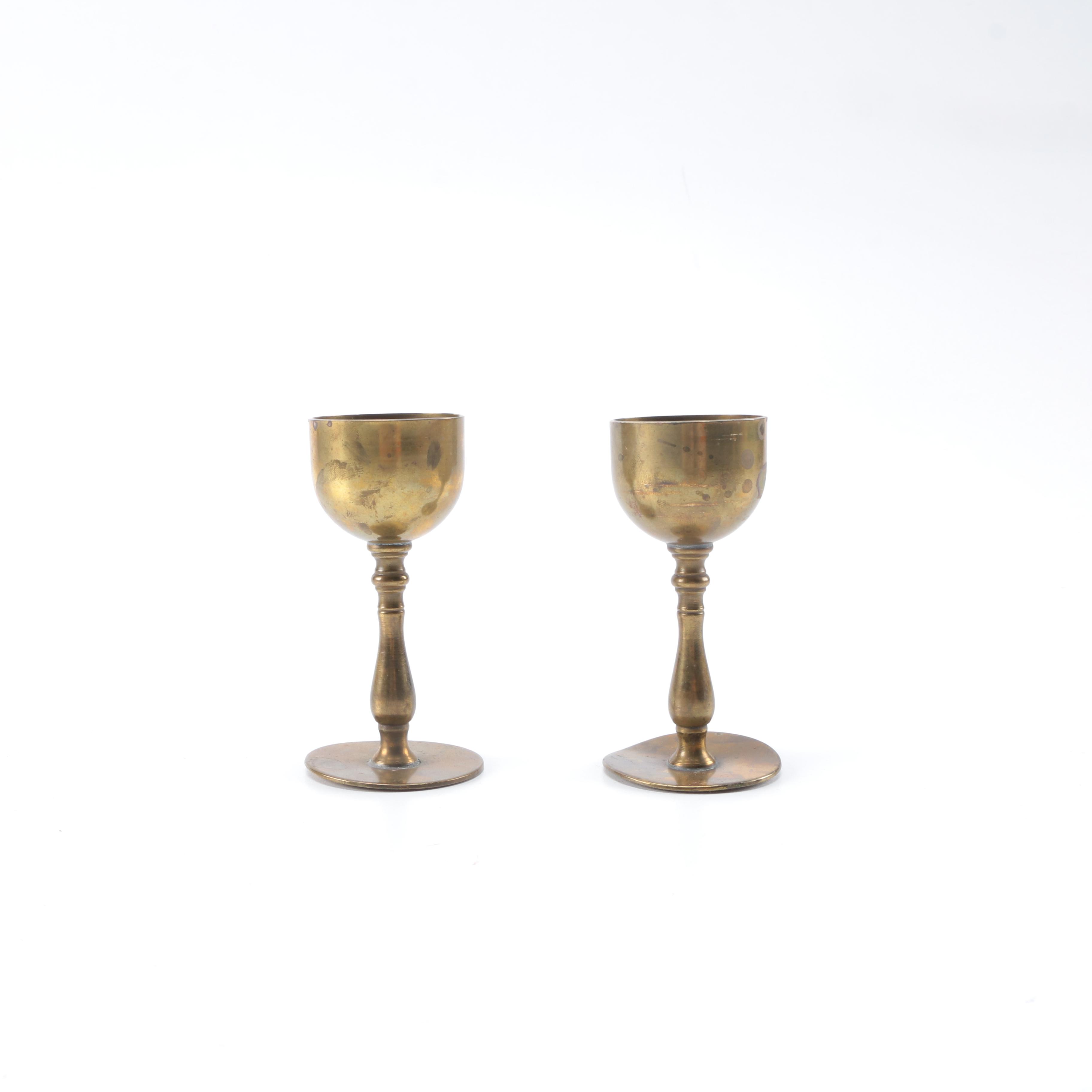 Assortment of Brass Décor