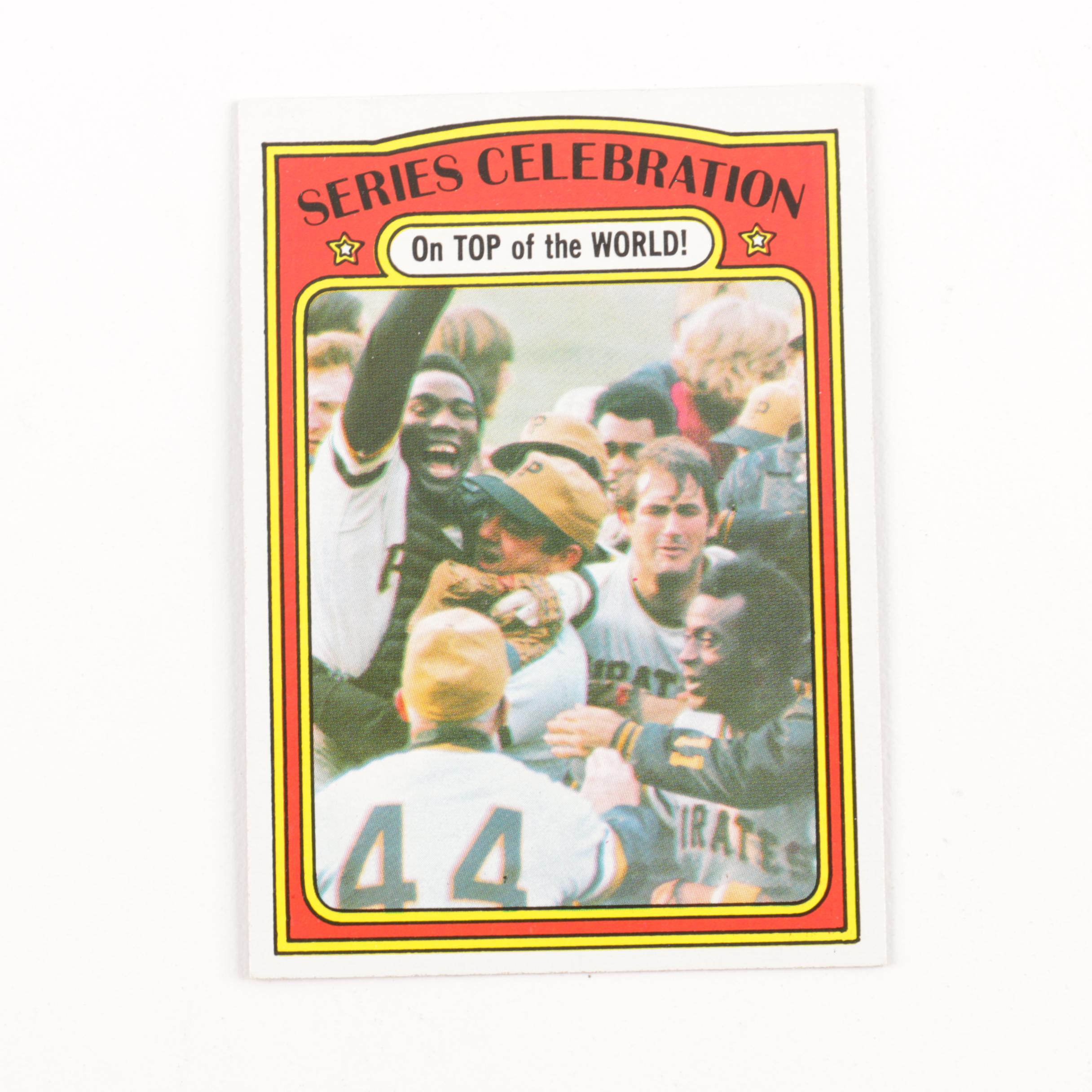 1971 Topps World Series Baseball Cards Numbers 223-230