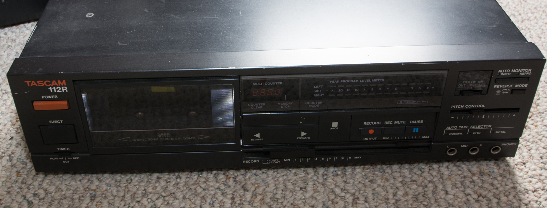 Tascam 112R Studio Tape Recorder