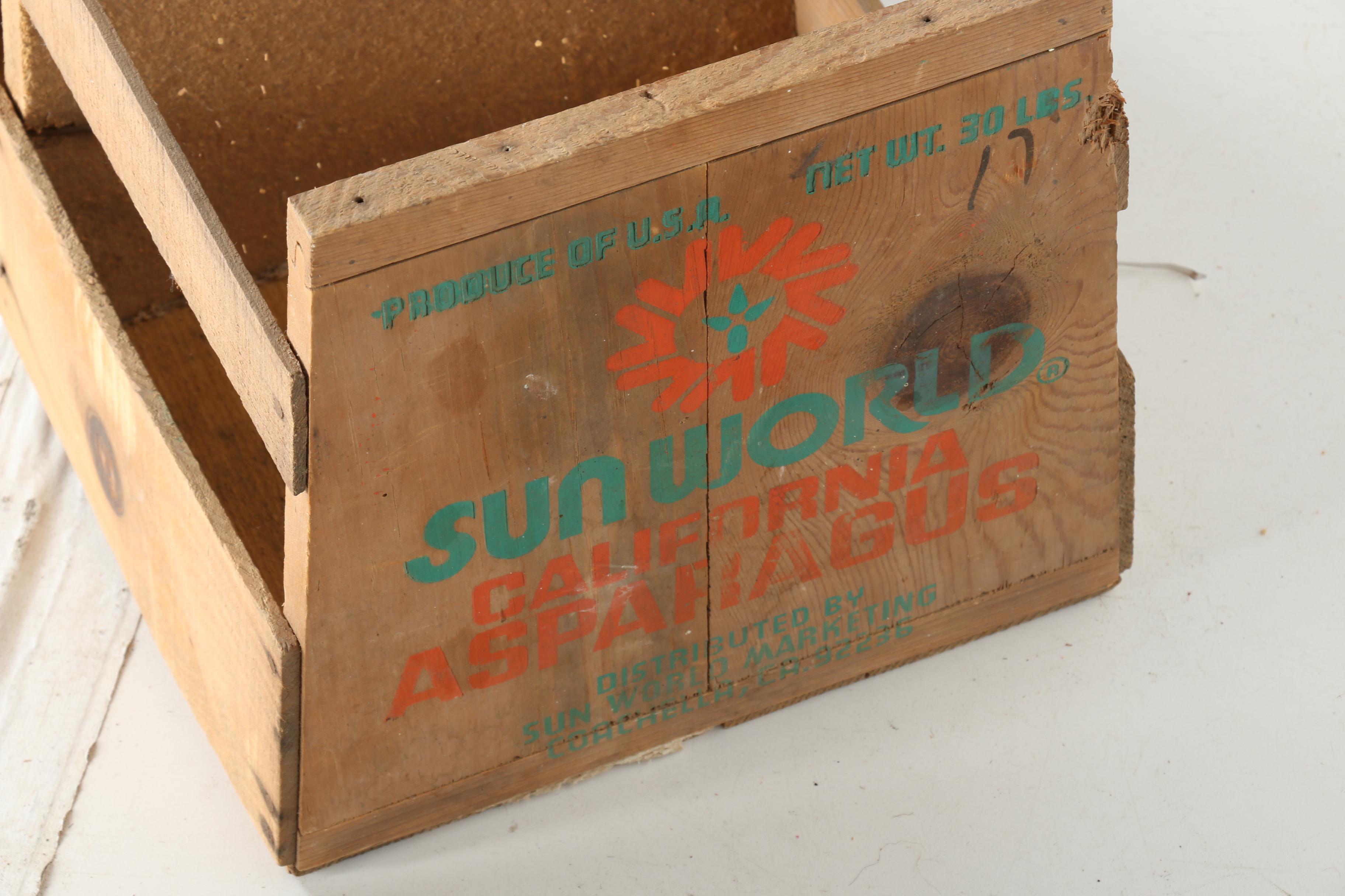 California Wooden Crates
