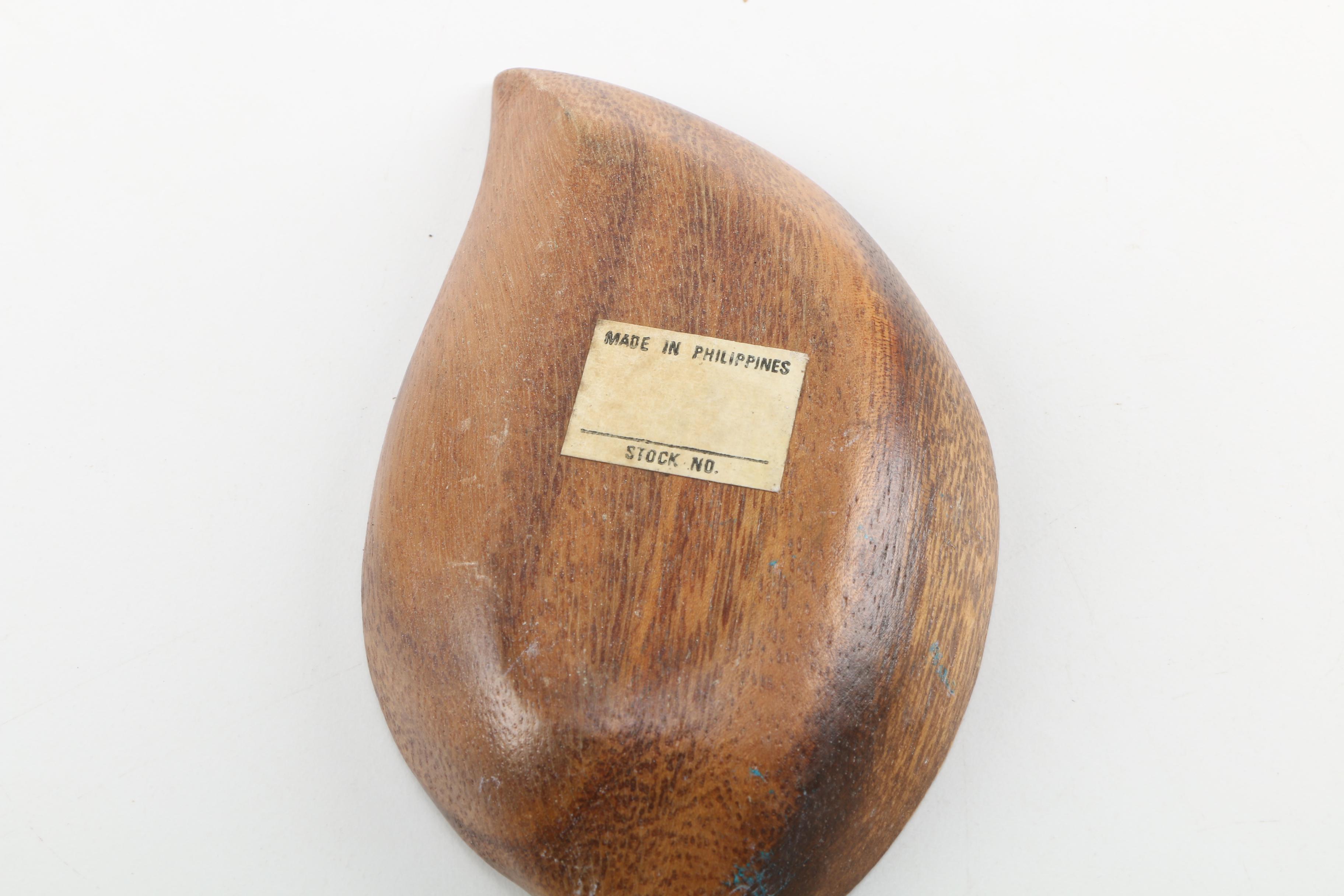 Hand-Made Monkey Pod Wooden Tableware