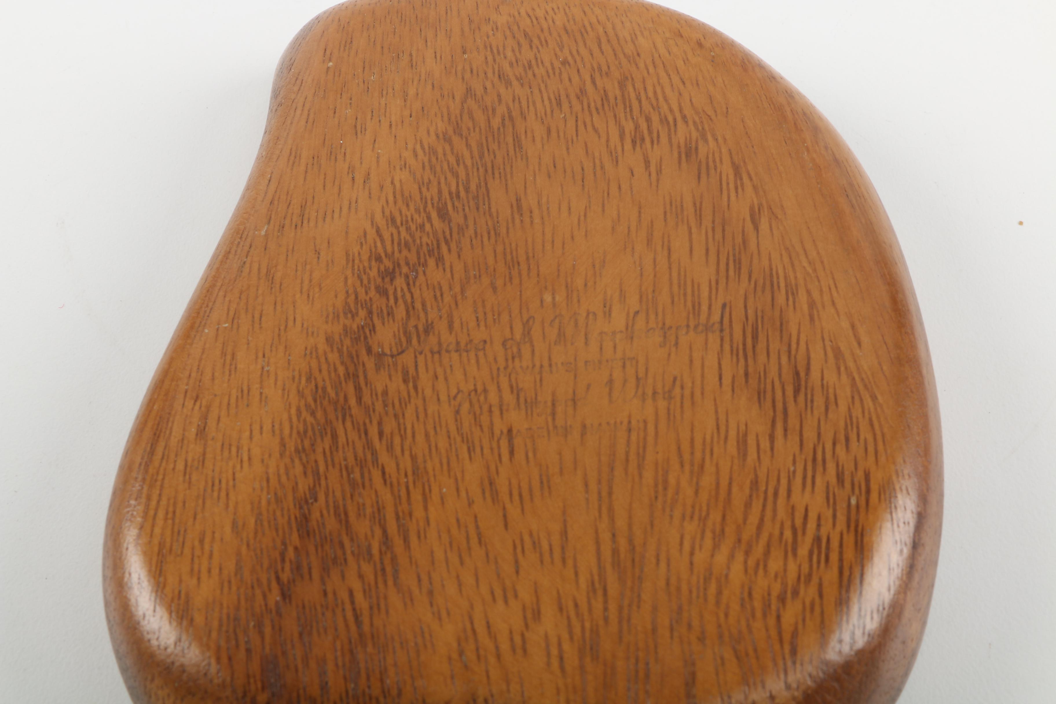 Hand-Made Monkey Pod Wooden Tableware