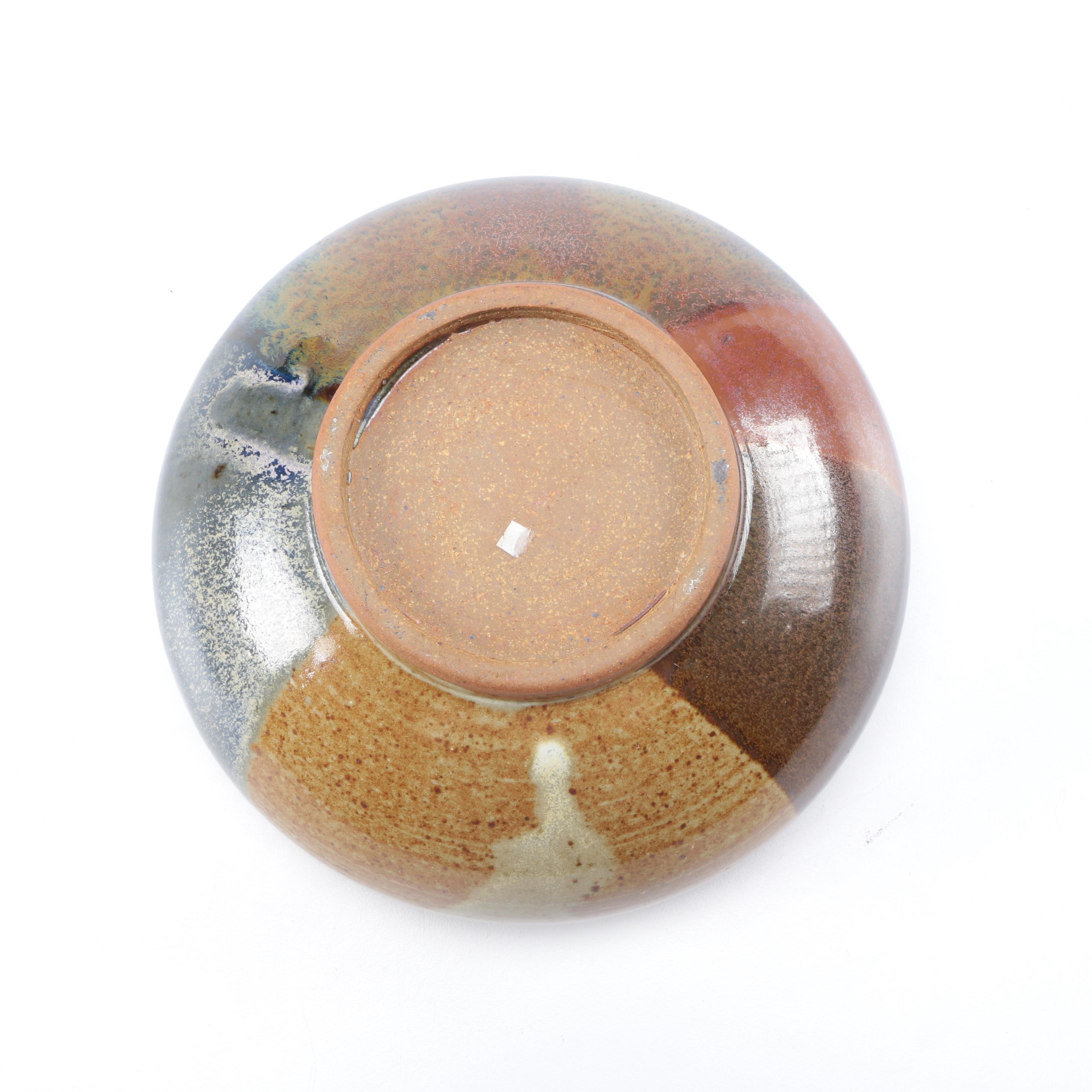 Wheel-Thrown Ceramic Bowls, Vase, and Seed Jar