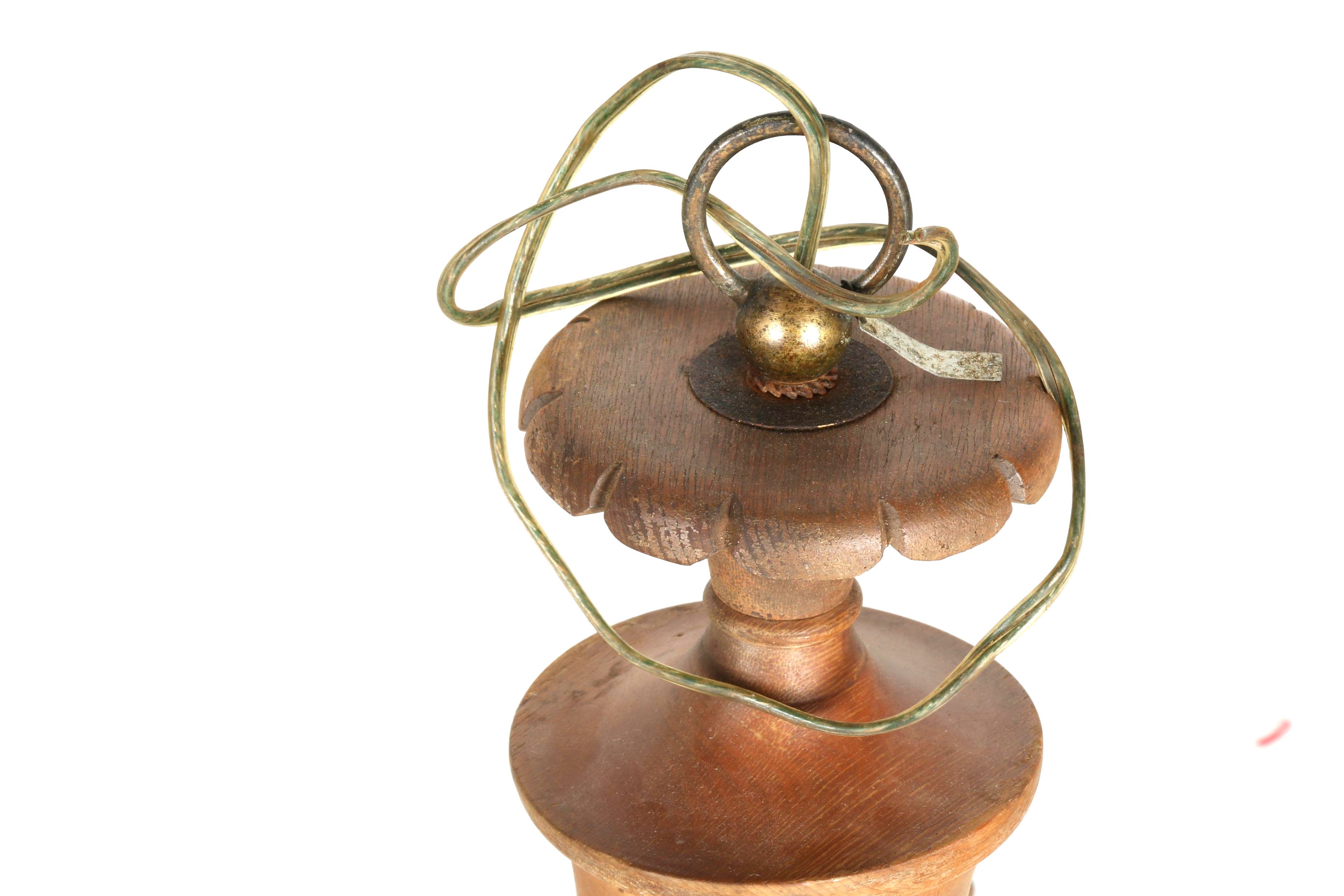 Brass Leaf Chandelier