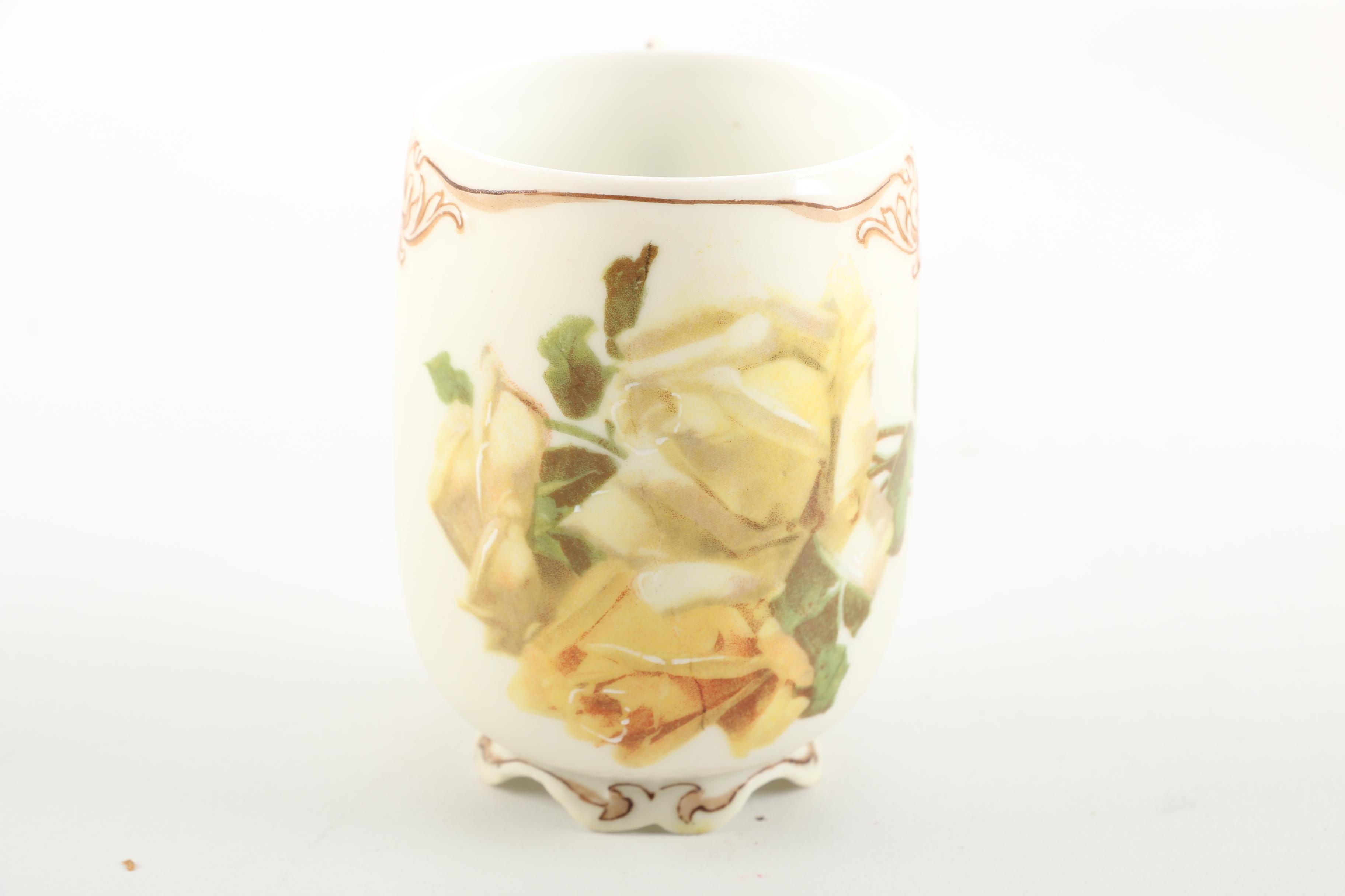 1900s Hermann Ohme Silesia "Old Ivory" Porcelain Tableware