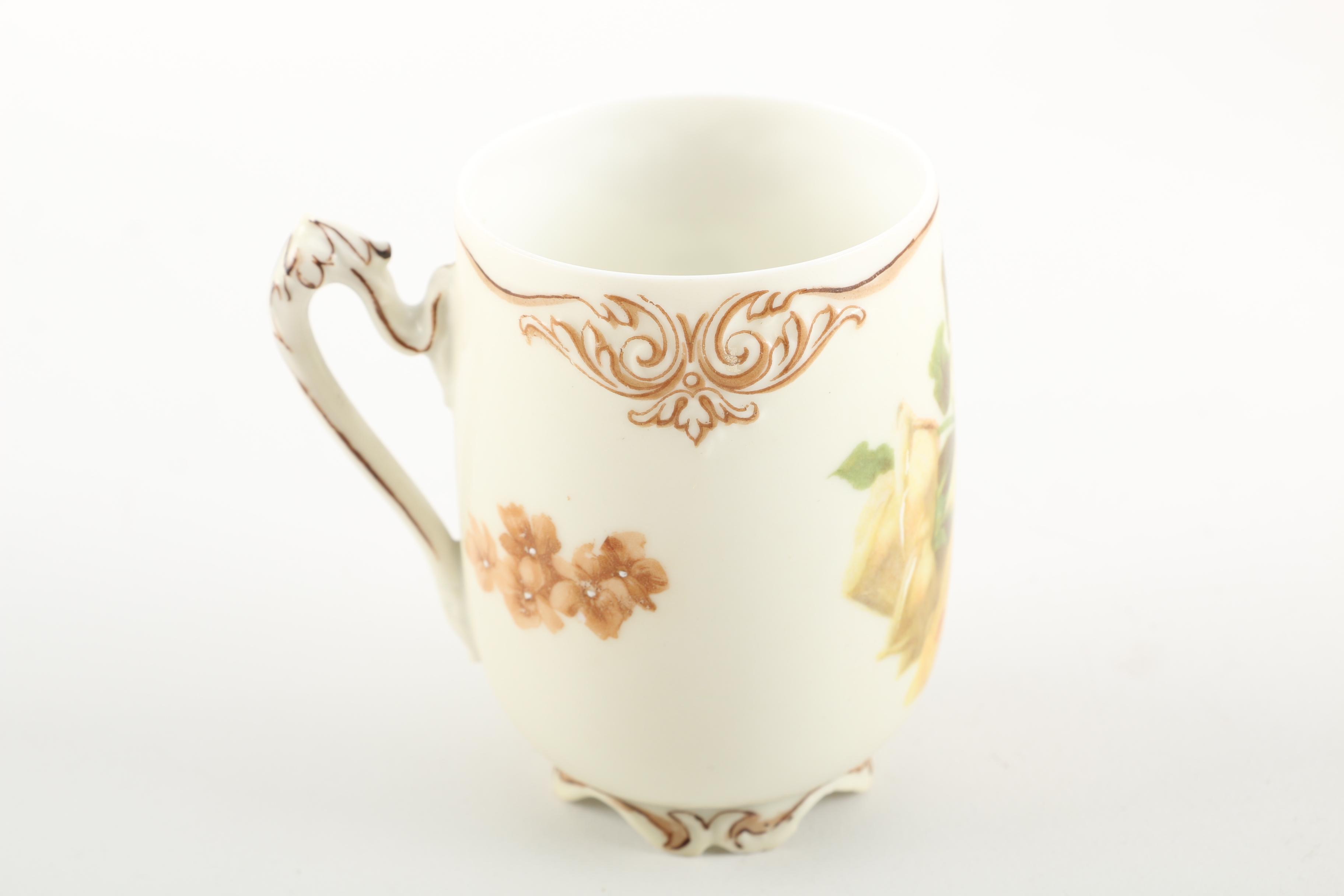 1900s Hermann Ohme Silesia "Old Ivory" Porcelain Tableware