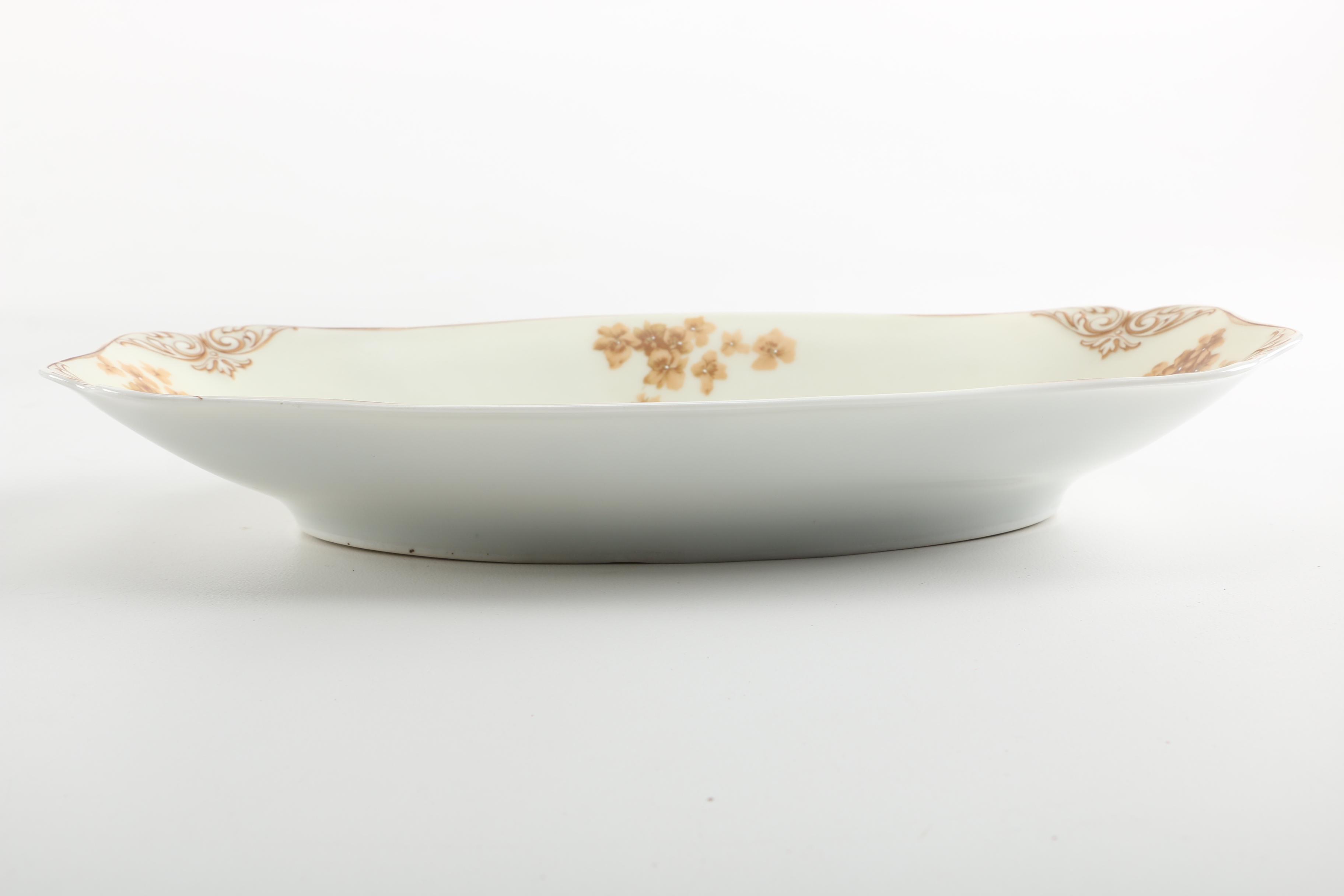 1900s Hermann Ohme Silesia "Old Ivory" Porcelain Tableware