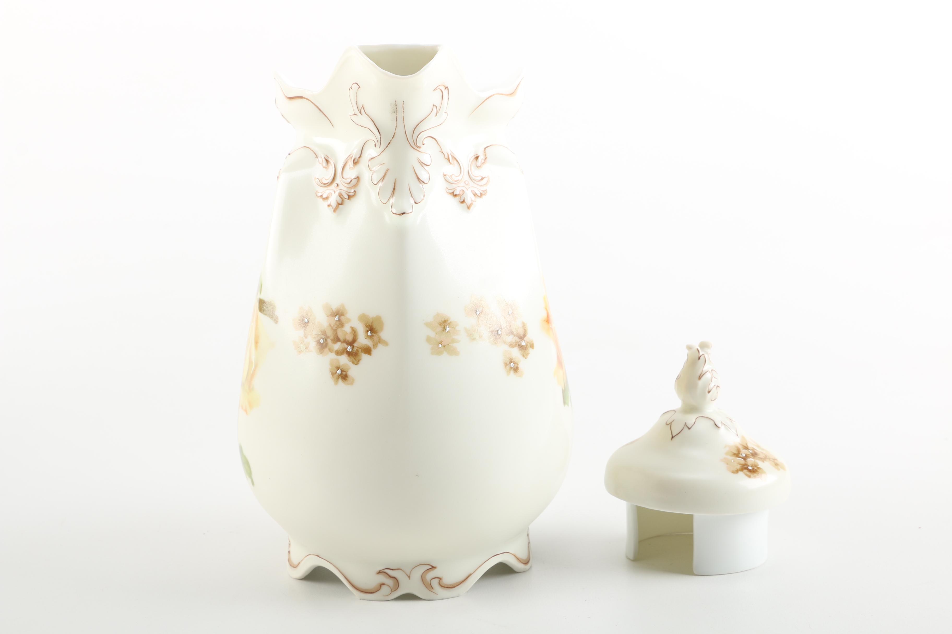 1900s Hermann Ohme Silesia "Old Ivory" Porcelain Tableware