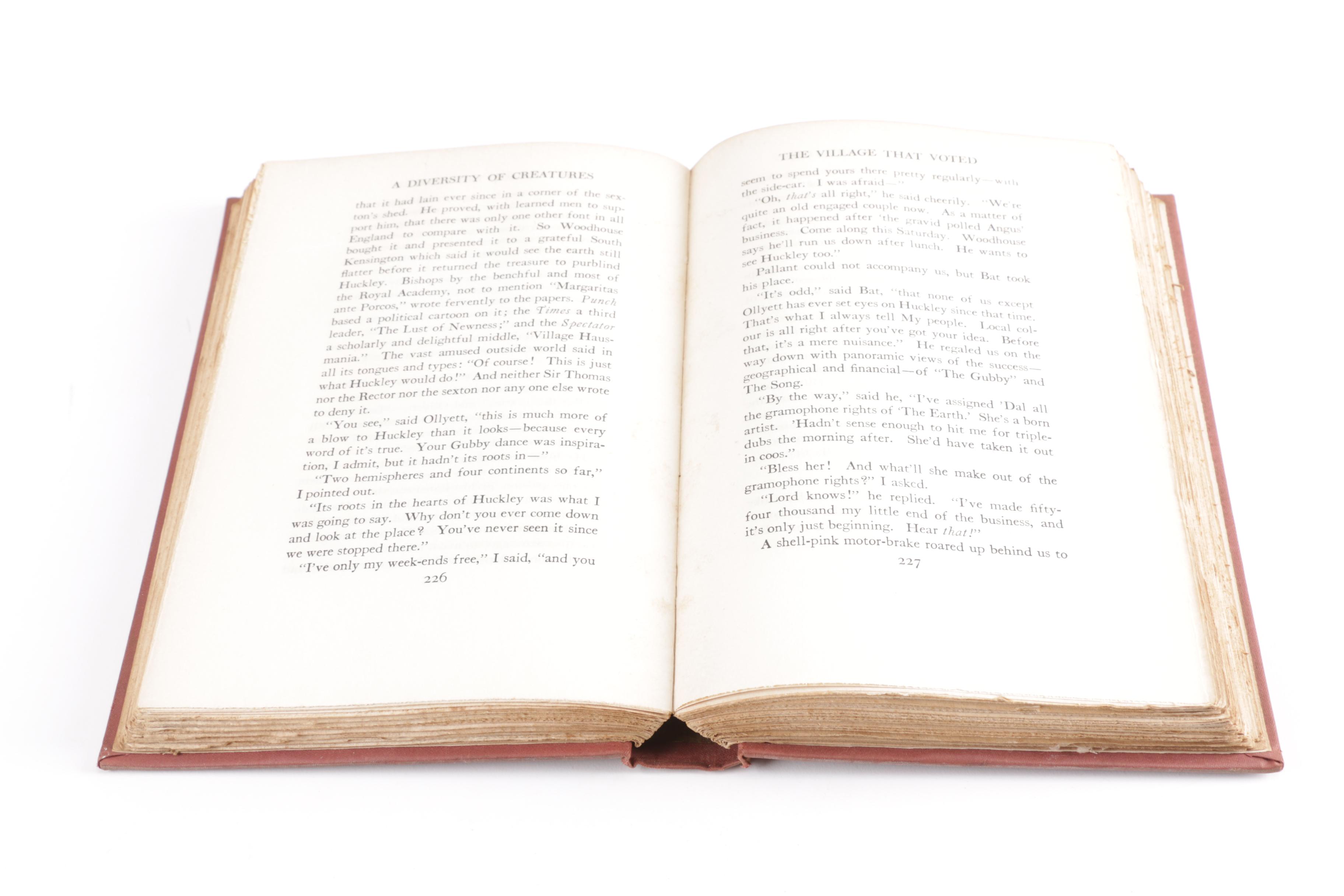 1919 Gilt Partial Set of "The Complete Works of Rudyard Kipling"