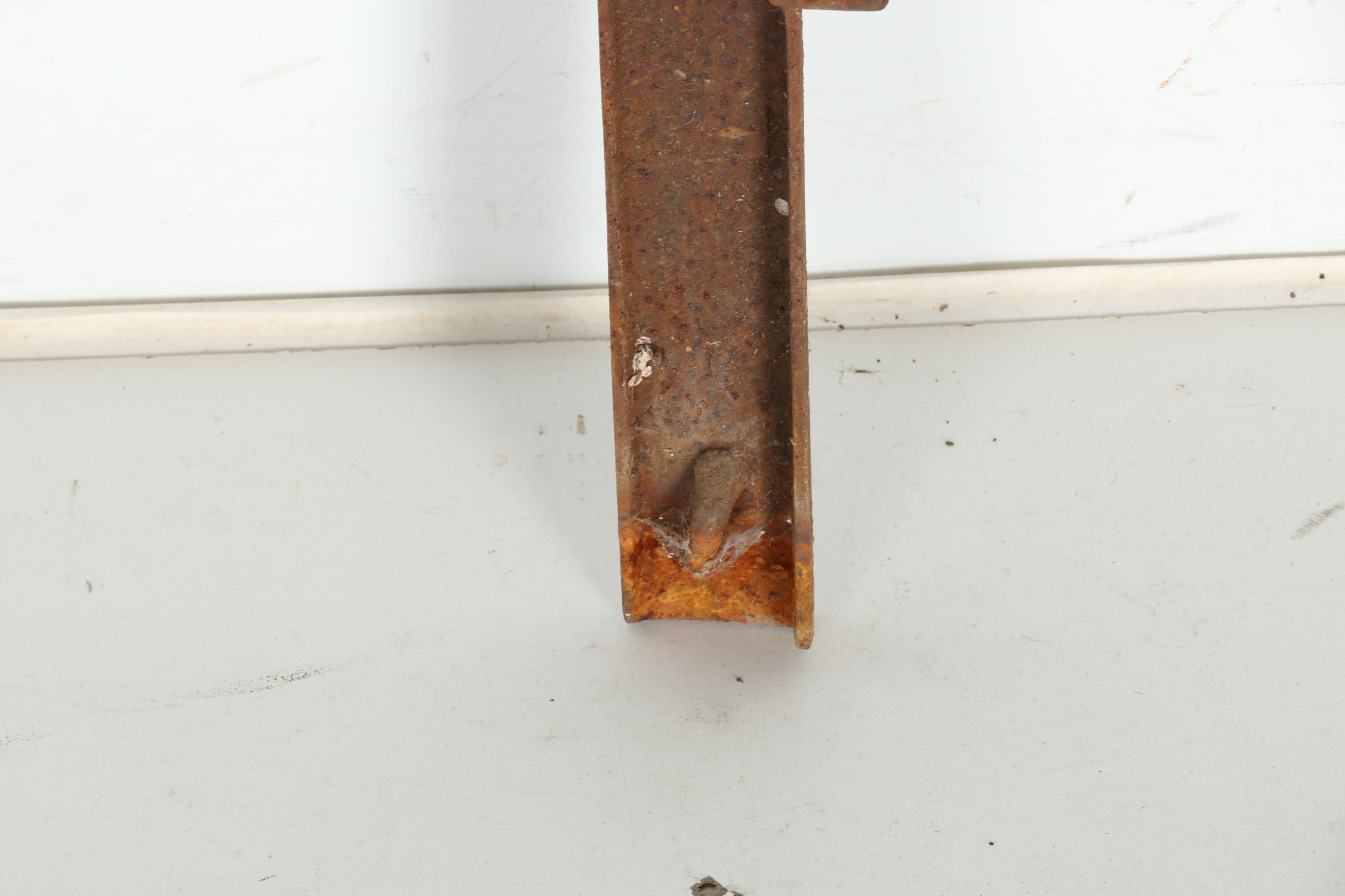 Vintage Iron Fireplace Surround
