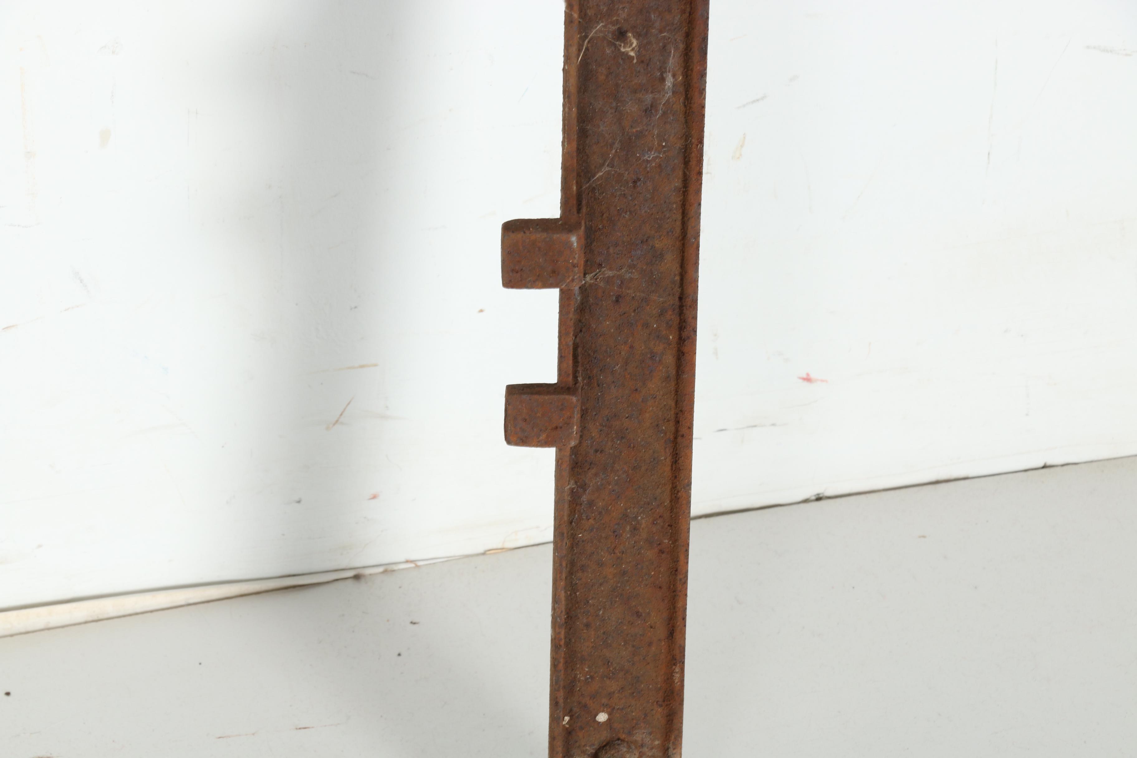 Vintage Iron Fireplace Surround
