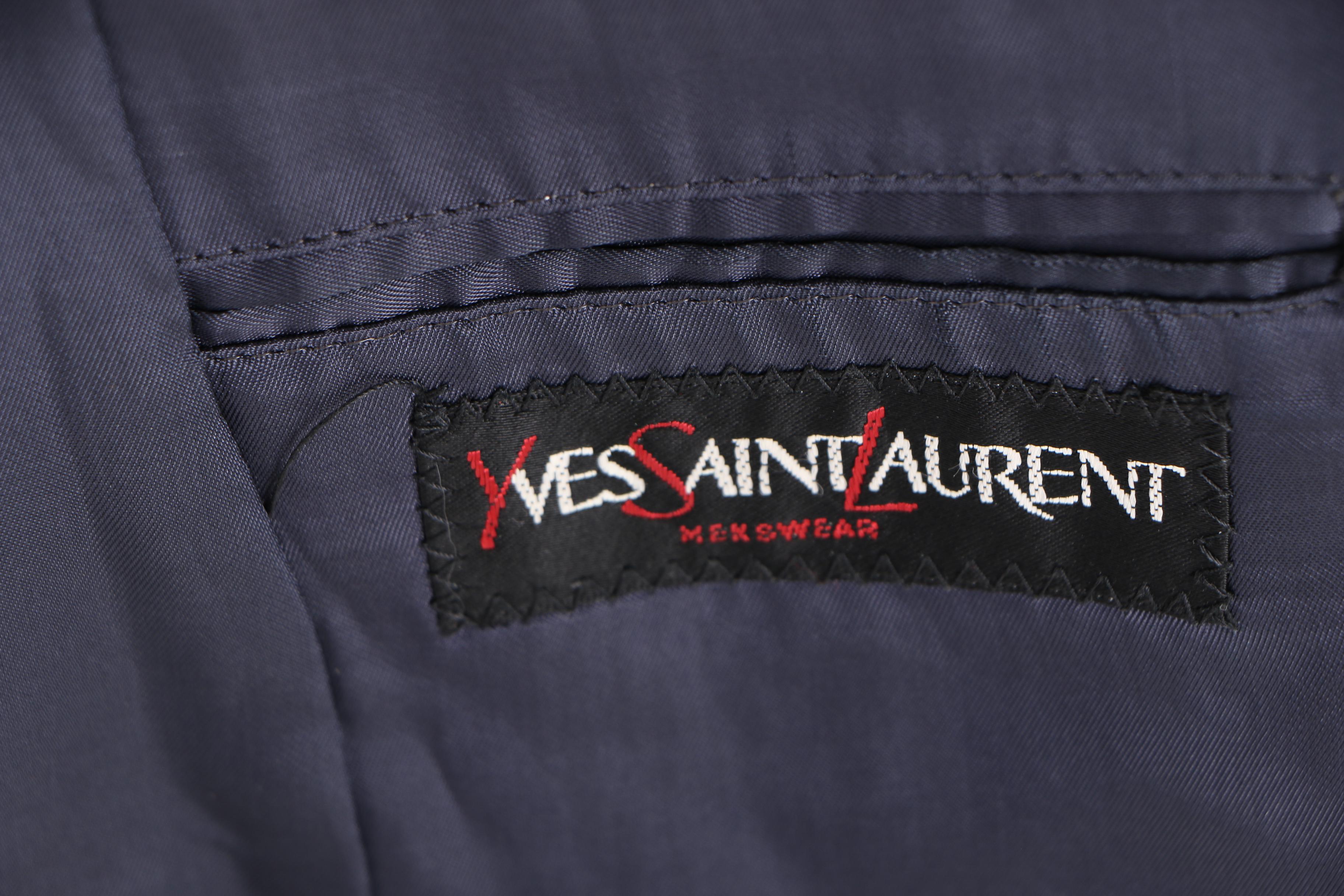 Men's Suit Jackets Including Brooks Brothers and Yves Saint Laurent