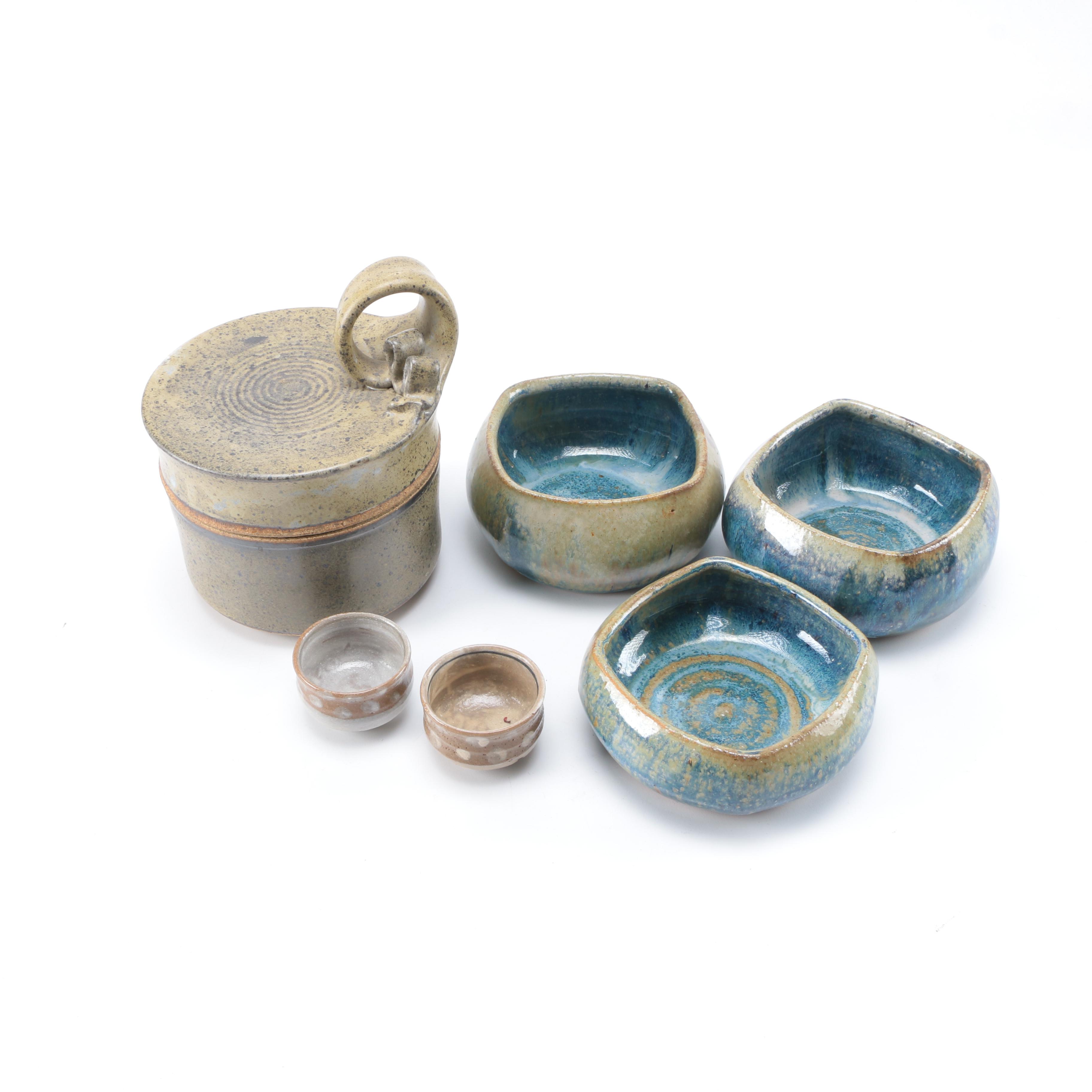 Assorted Art Pottery Vessels