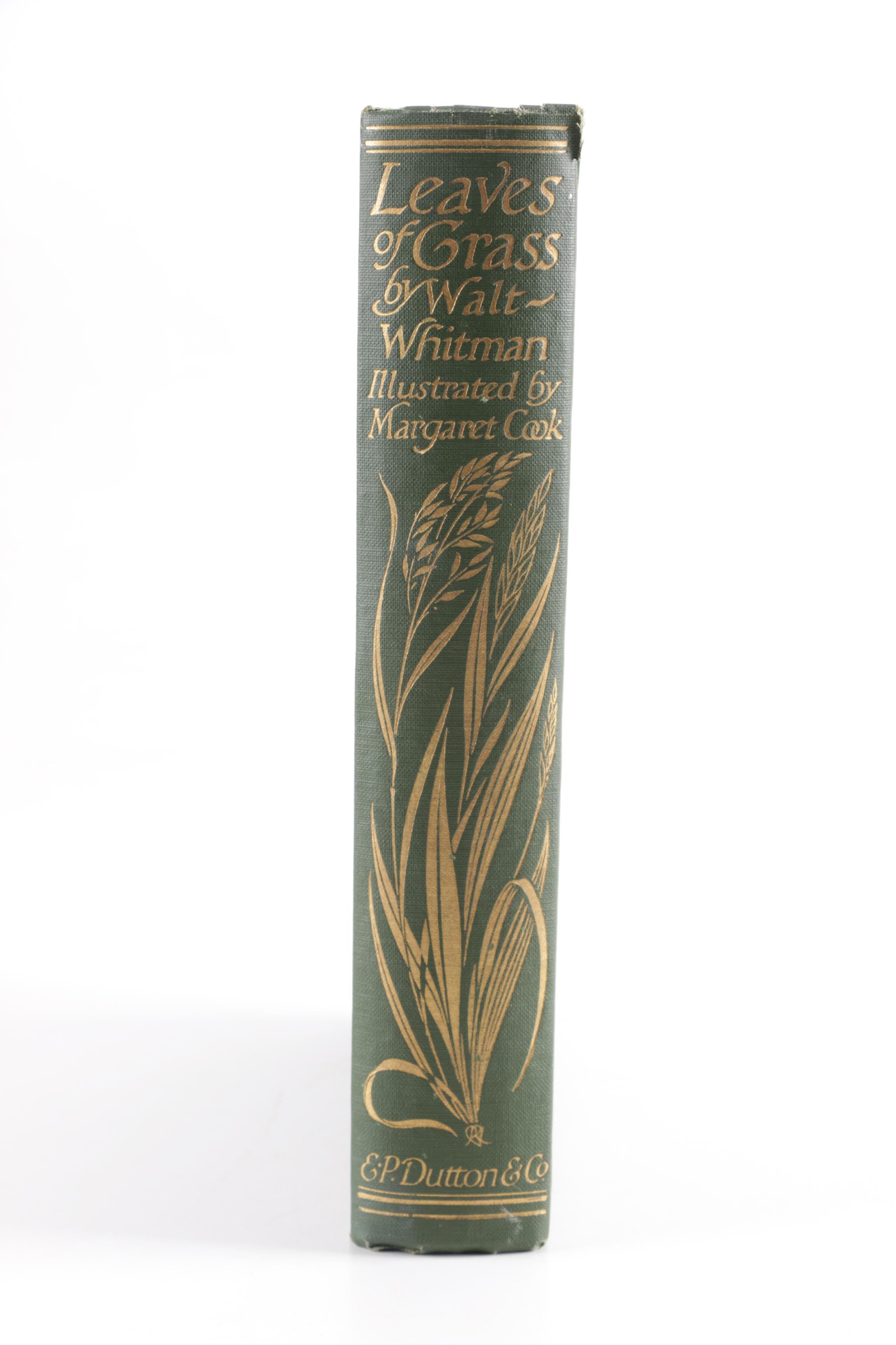 1913 Illustrated "Poems From Leaves of Grass" by Walt Whitman