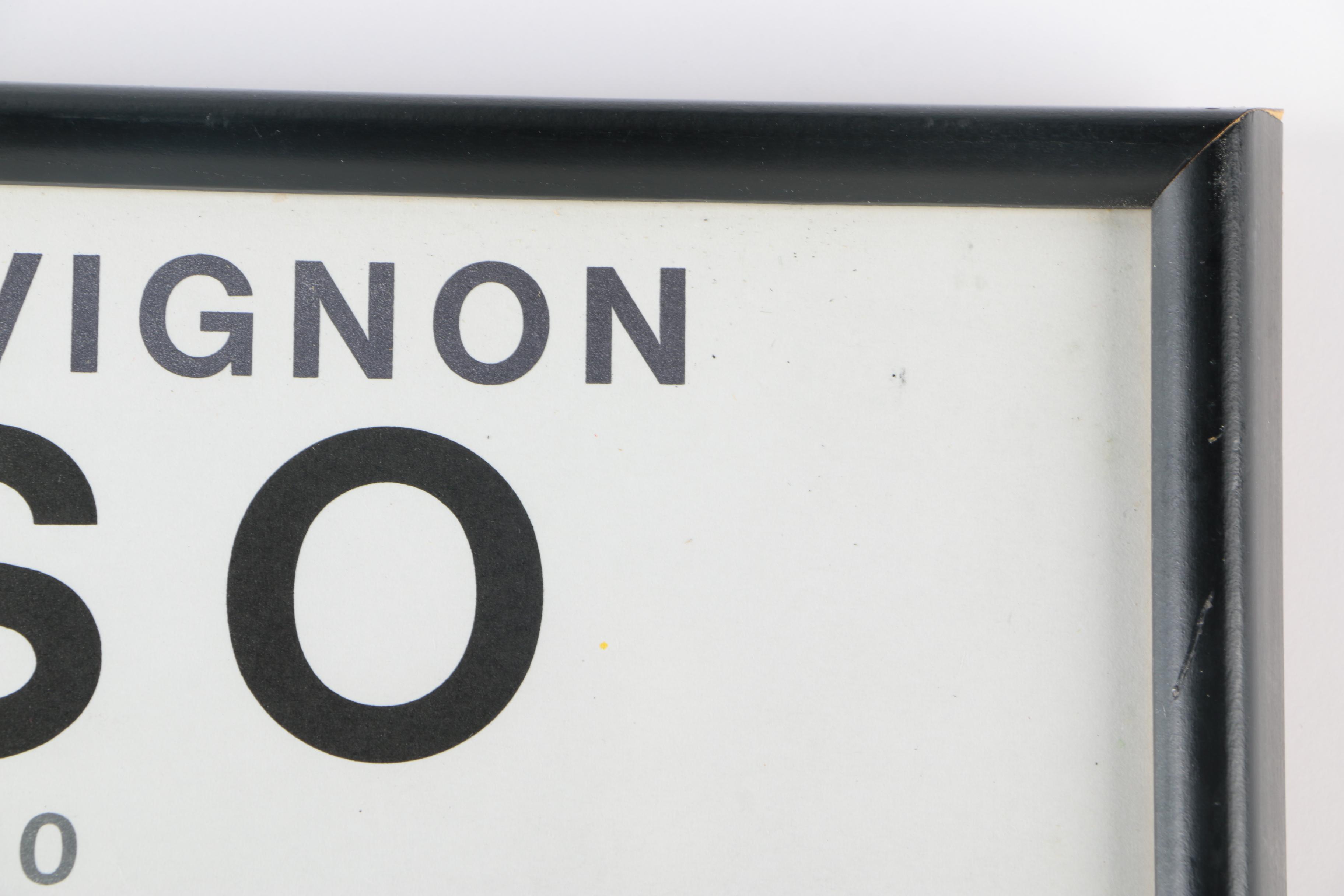 H. Deschamps Lithographic Poster After Picasso's "Homme à l'épée"