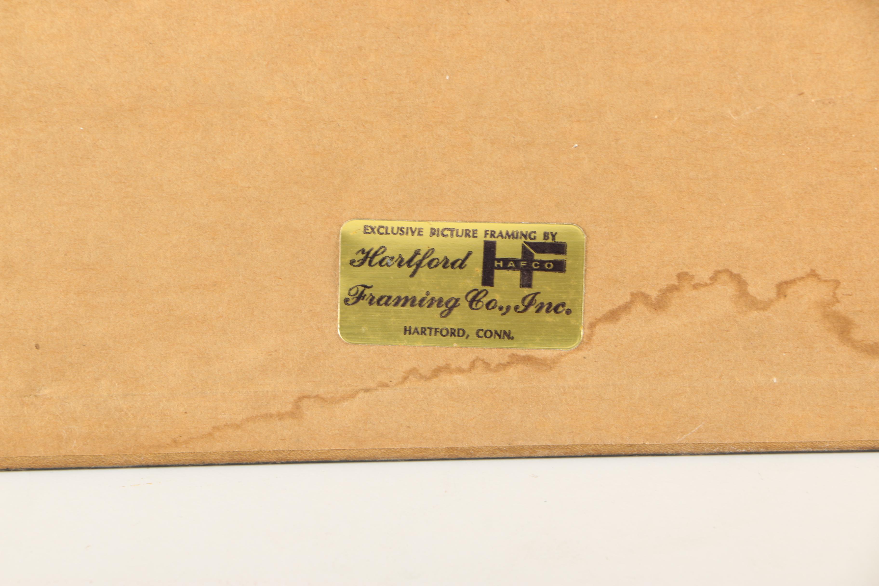 H. Deschamps Lithographic Poster After Picasso's "Homme à l'épée"