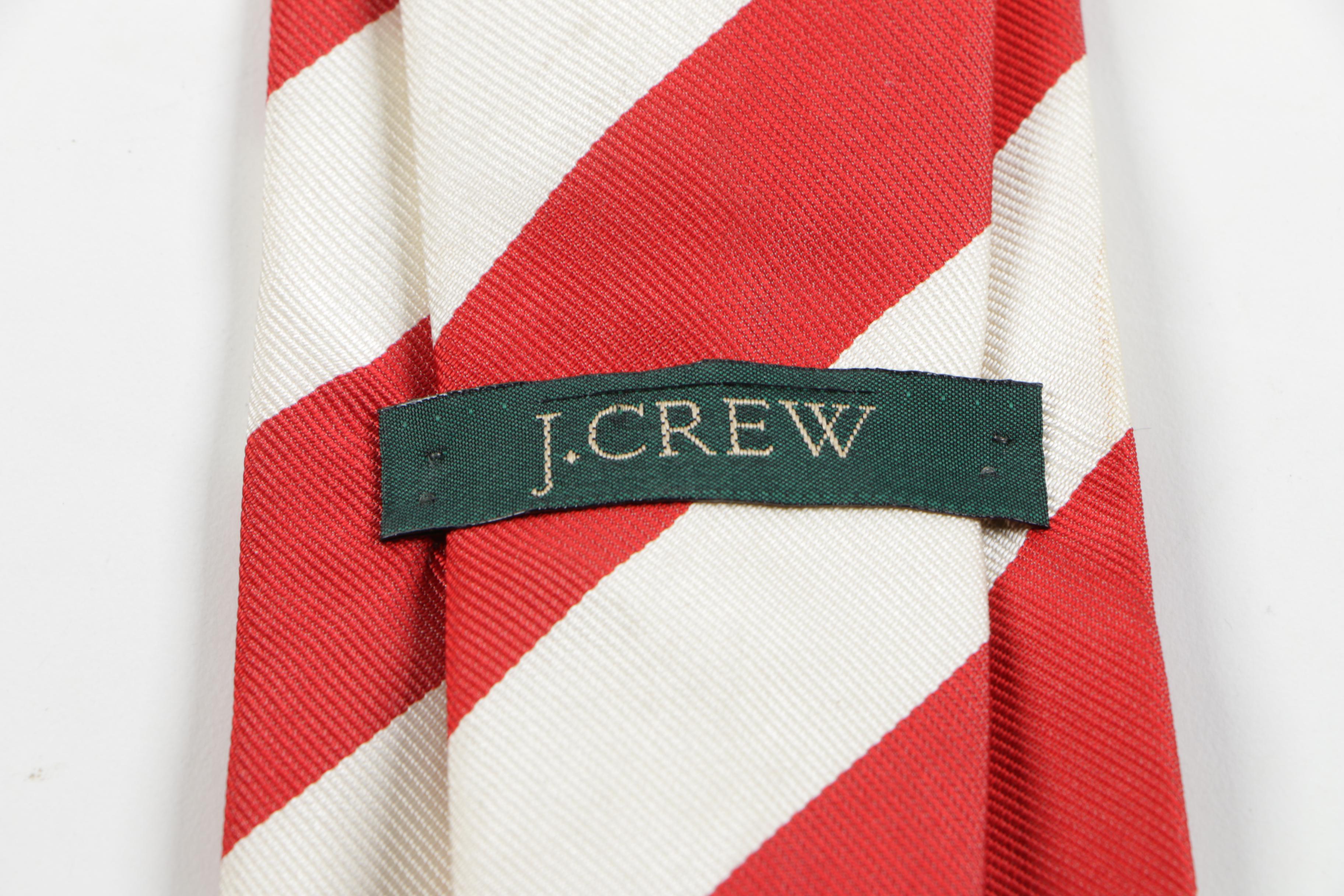 Neckties Including Valentino, J. Crew and Tommy Hilfiger