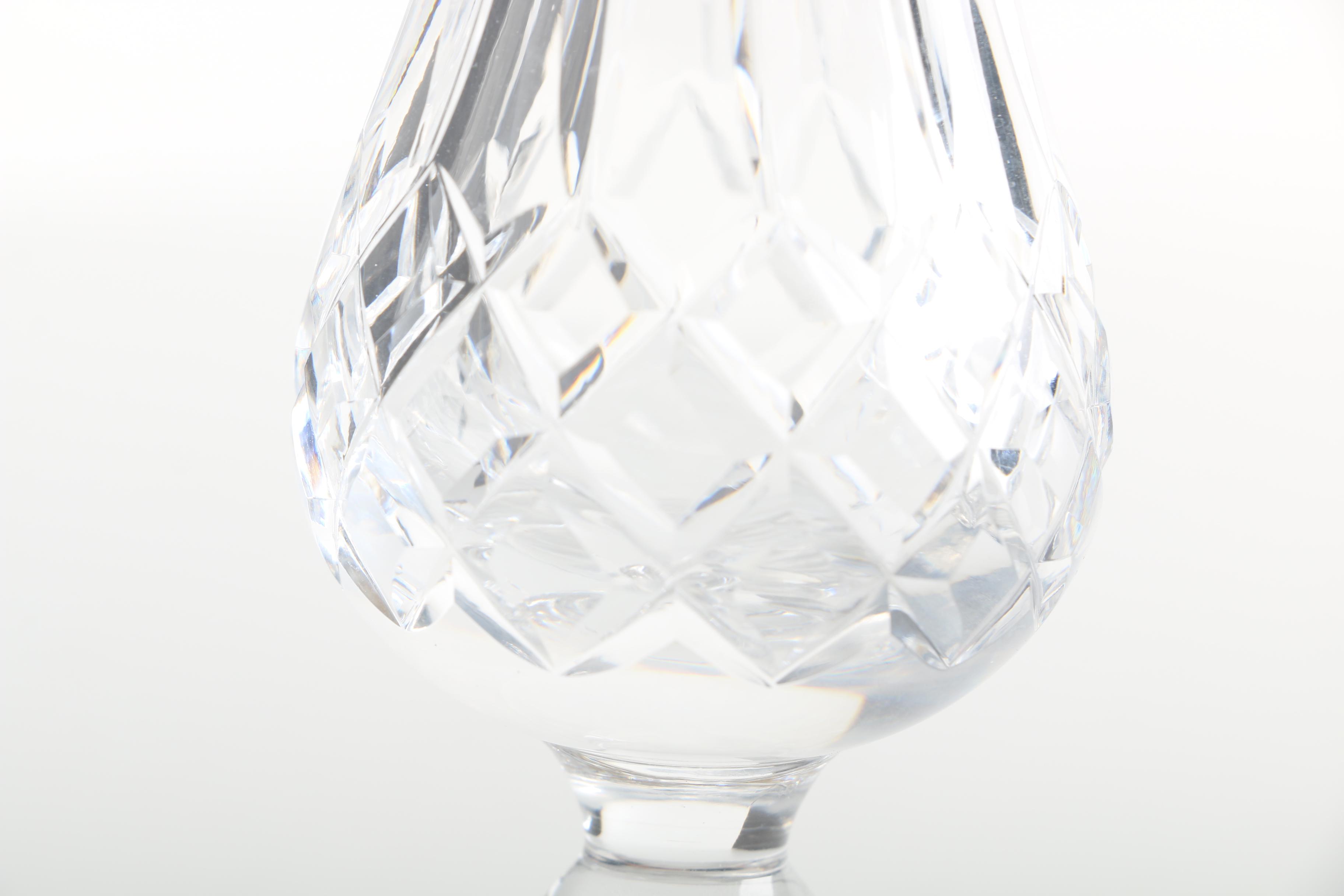 Waterford "Lismore" Crystal Condiment Shakers
