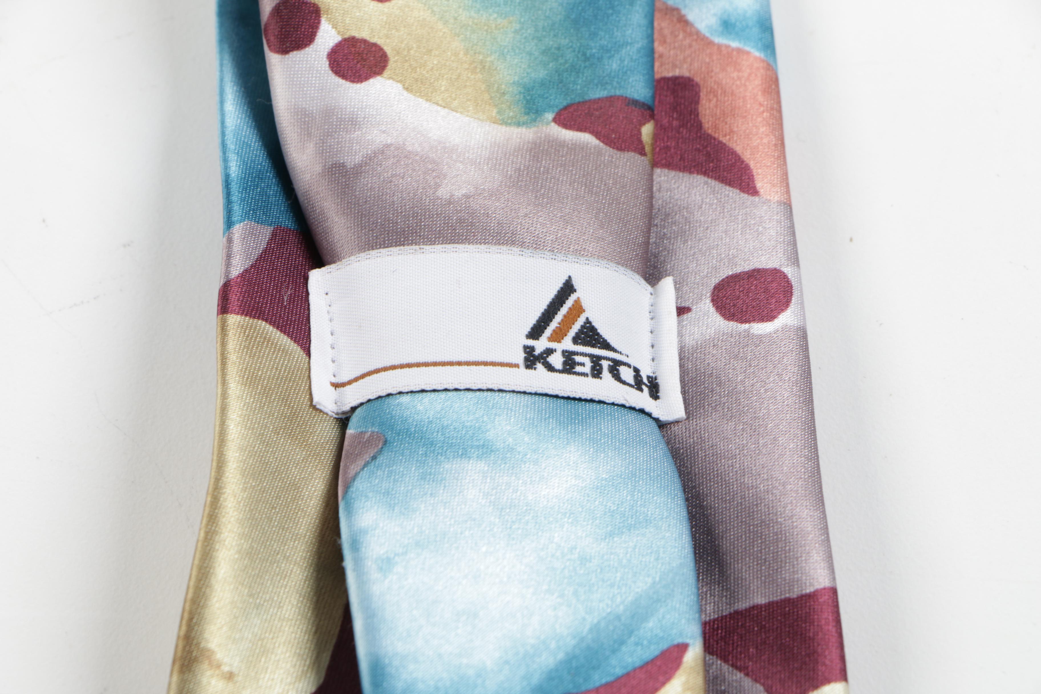 Neckties Including Valentino, J. Crew and Tommy Hilfiger