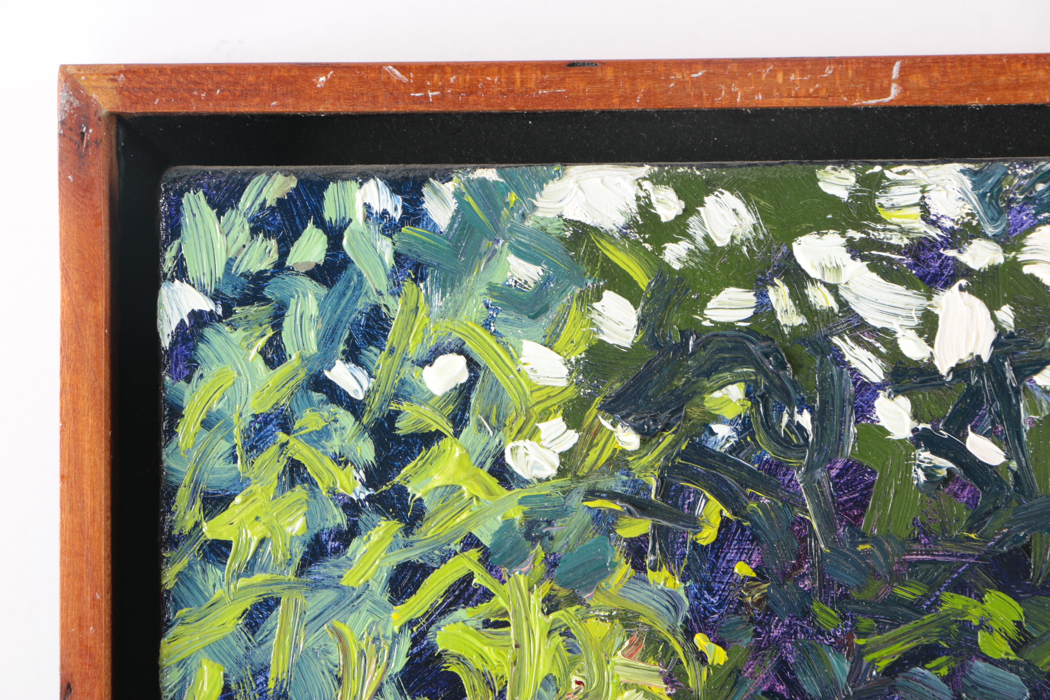 J. Thomas R Higgins Oil Painting "Farm in Wayne"