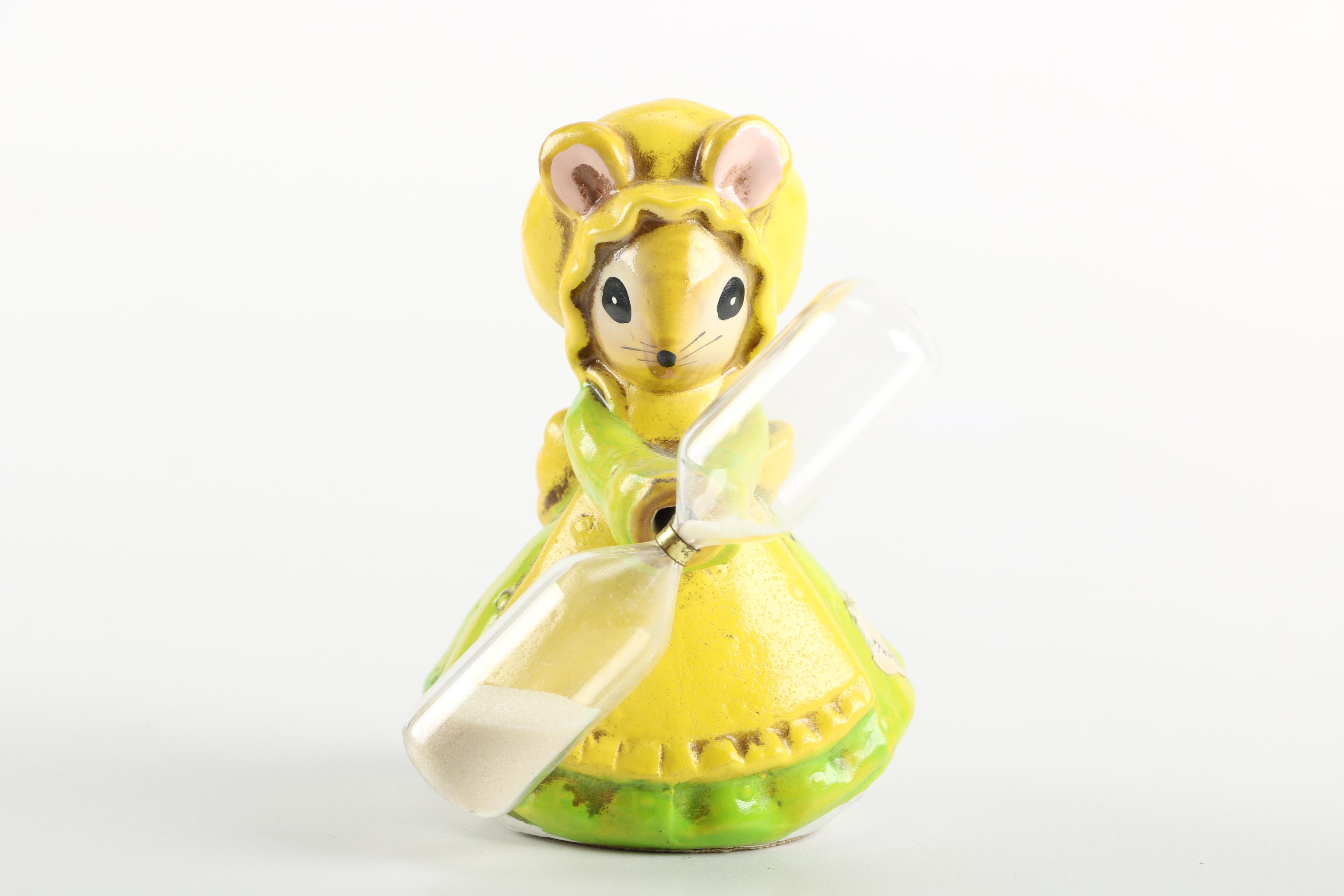 Ceramic Hourglass Figurines