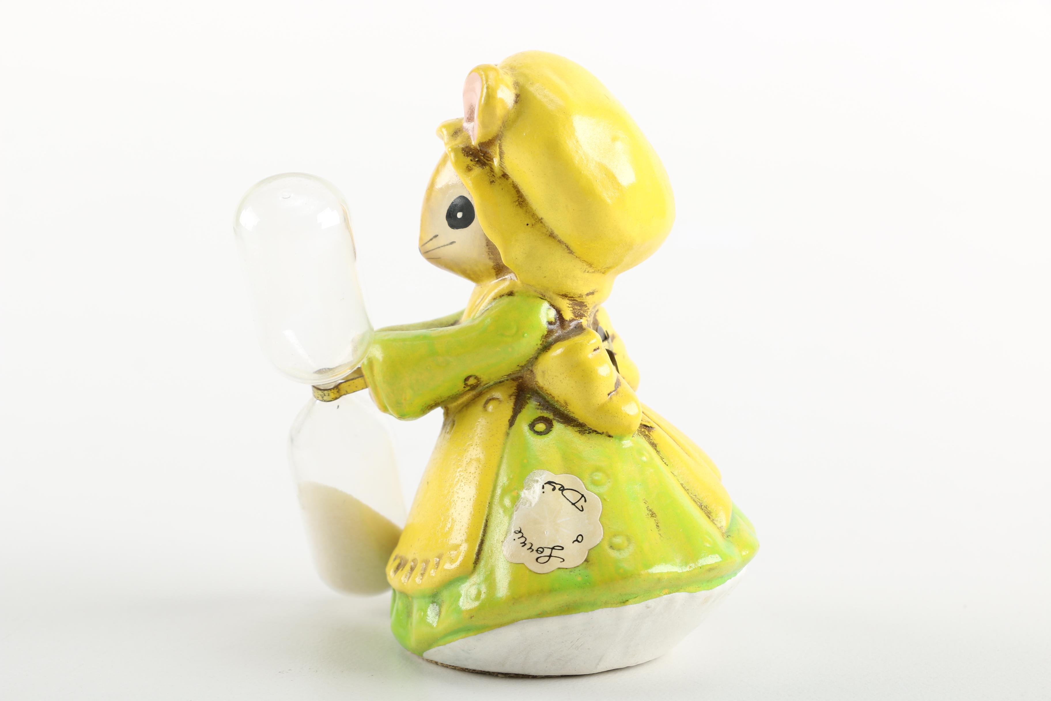 Ceramic Hourglass Figurines