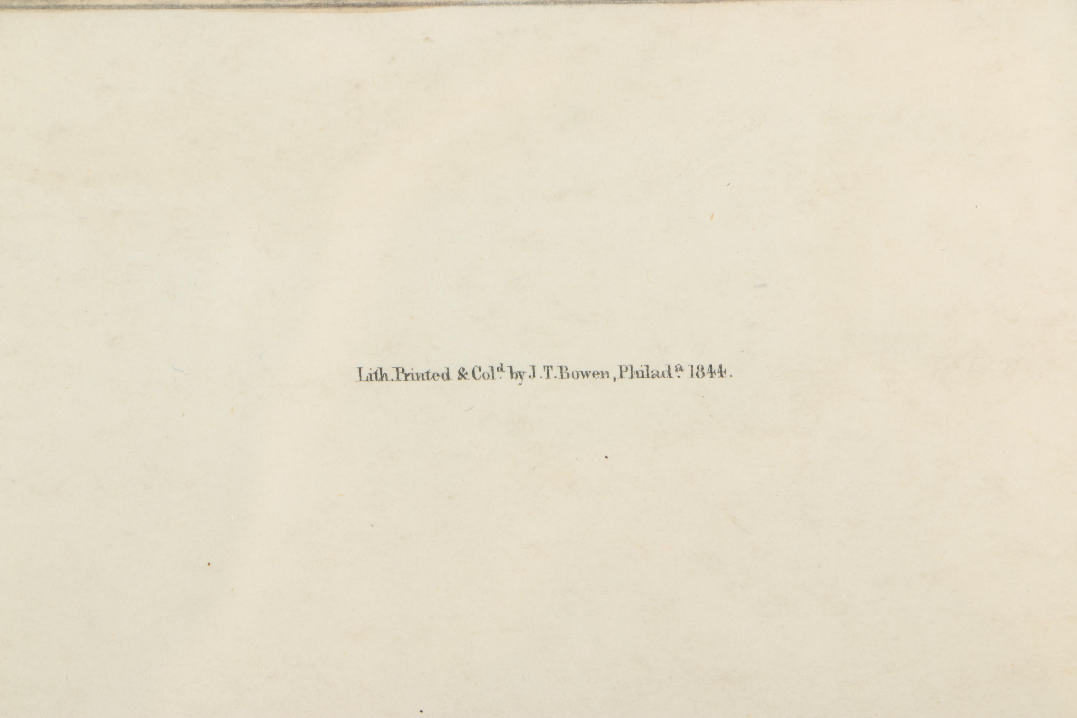 Lithograph on Paper After John James Audubon "Arvicola Pennsylvanicus"