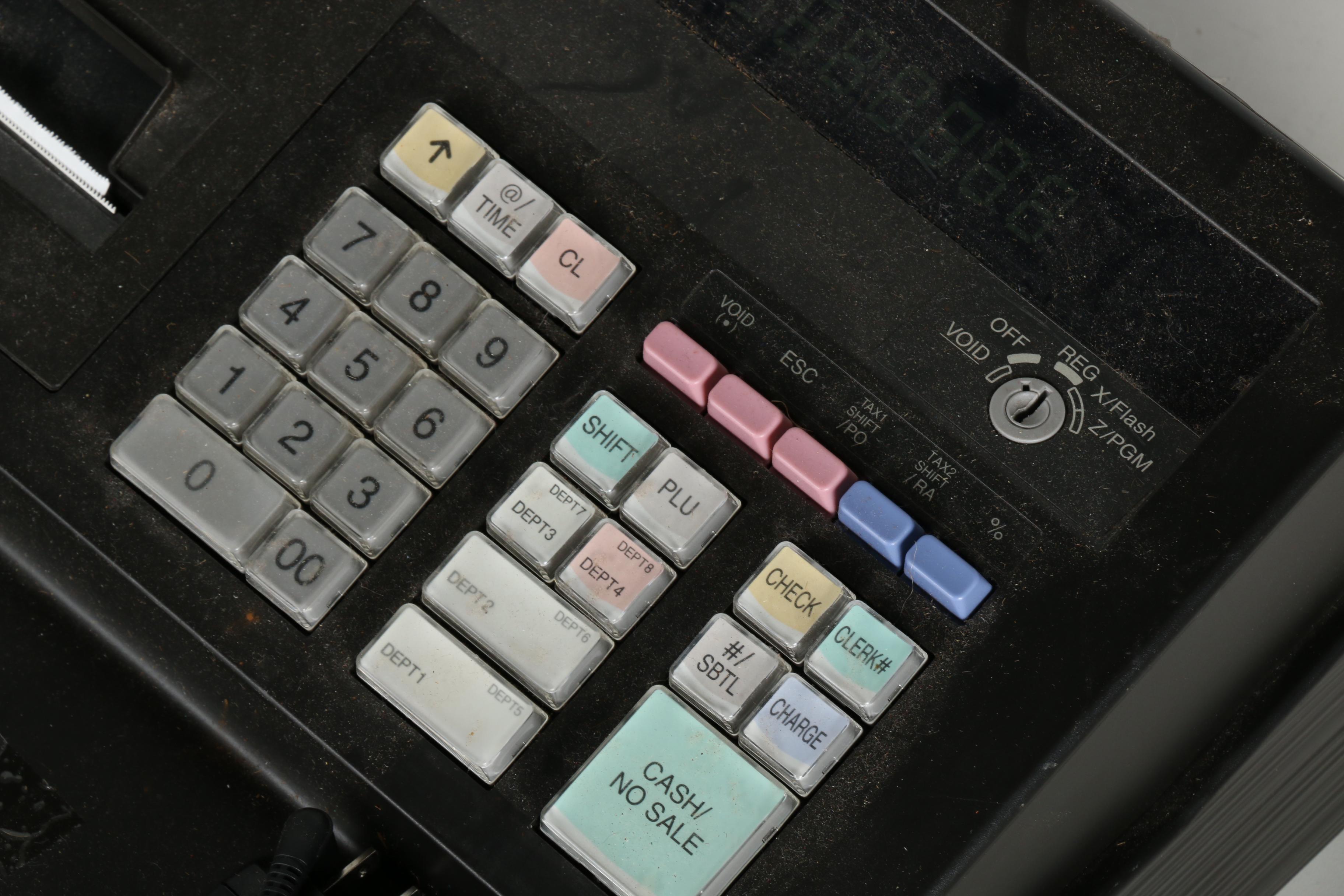 Sharp Cash Register